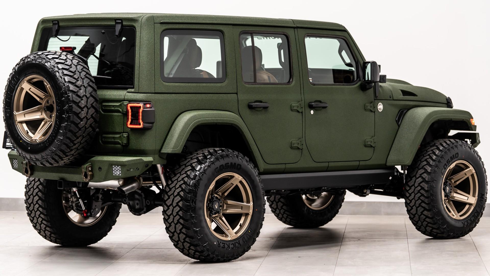 2026 JEEP WRANGLER 4X4 in Green, photo 13 of 51