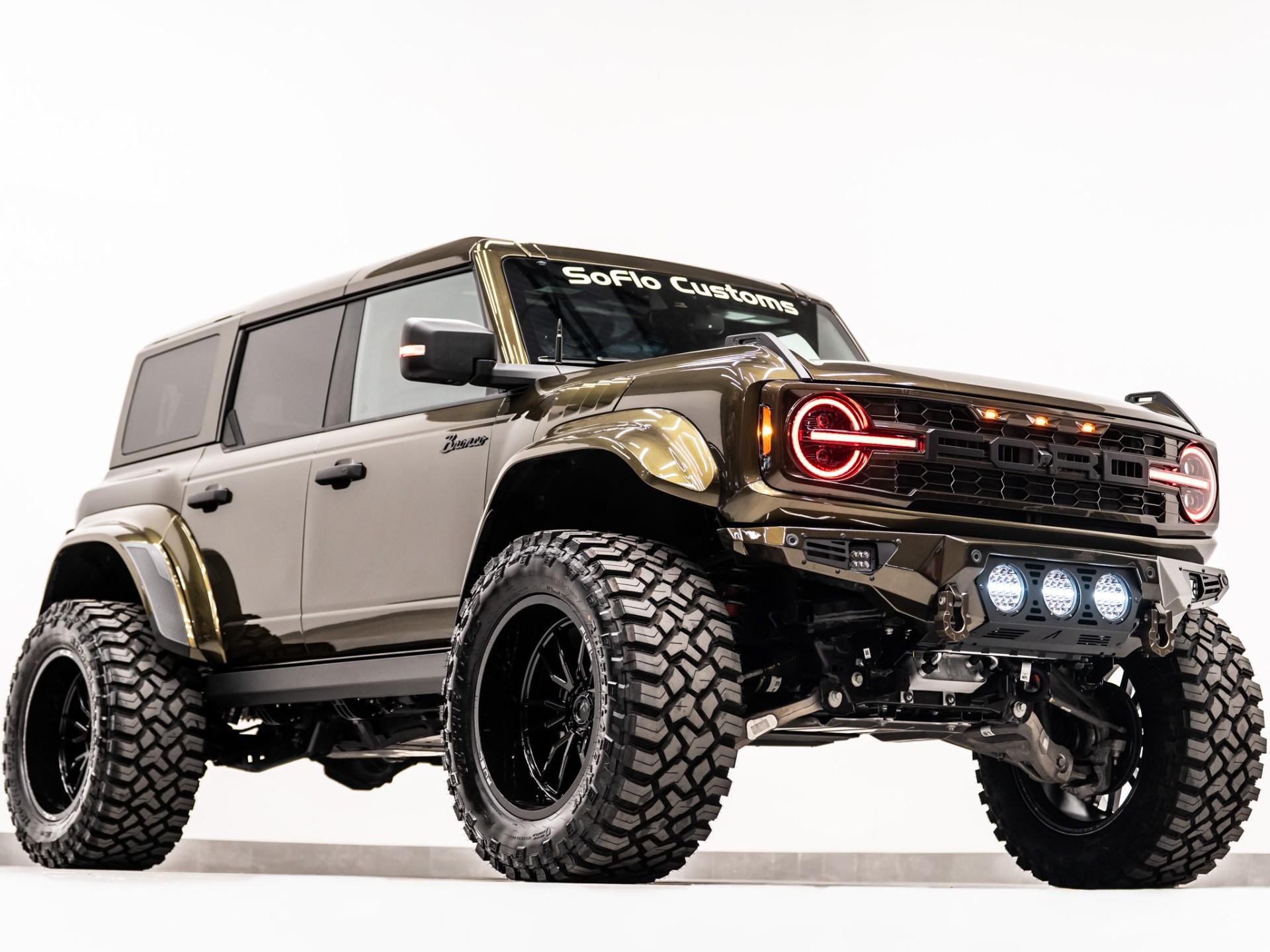 2024 FORD BRONCO RAPTOR in Shelter Green Metallic, photo 40 of 60