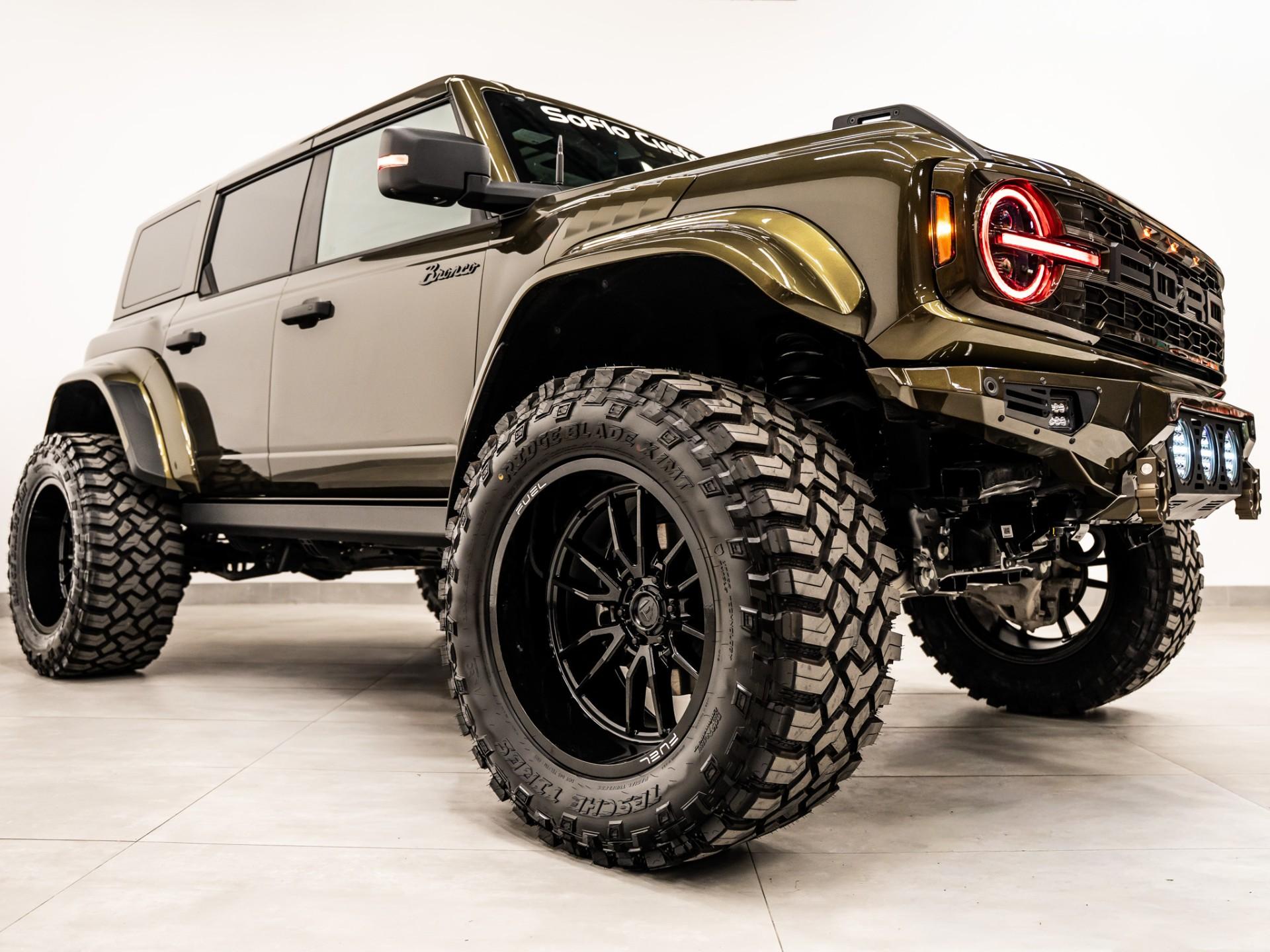 2024 FORD BRONCO RAPTOR in Shelter Green Metallic, photo 43 of 60