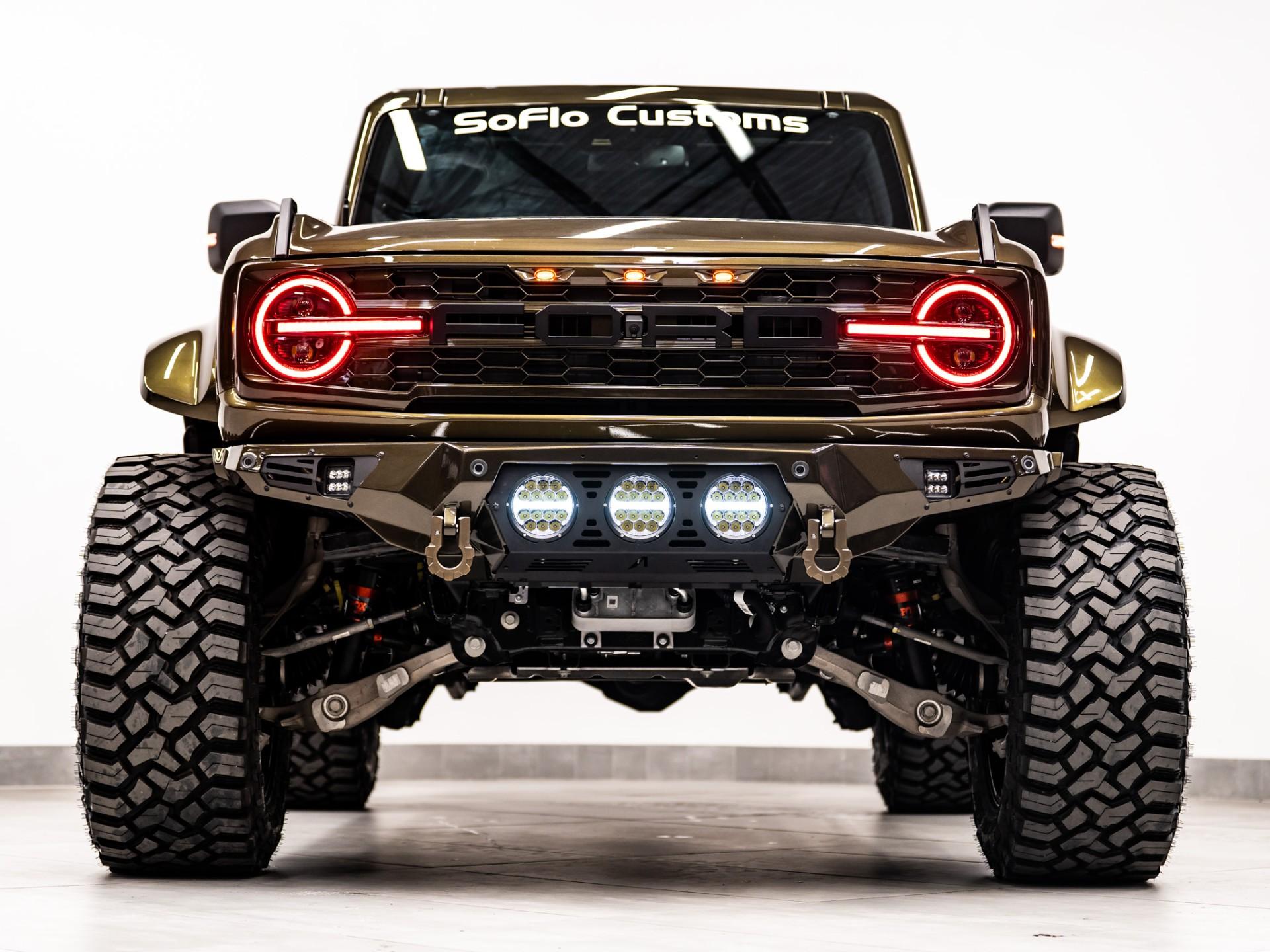 2024 FORD BRONCO RAPTOR in Shelter Green Metallic, photo 50 of 60