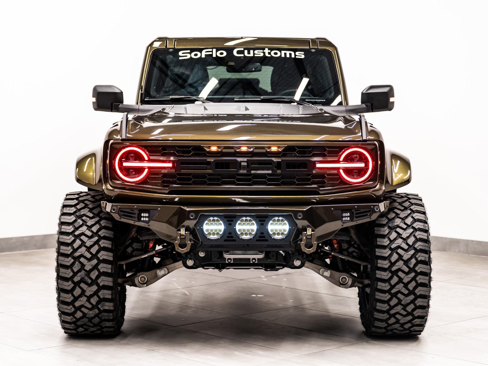 2024 FORD BRONCO RAPTOR in Shelter Green Metallic, photo 3 of 60