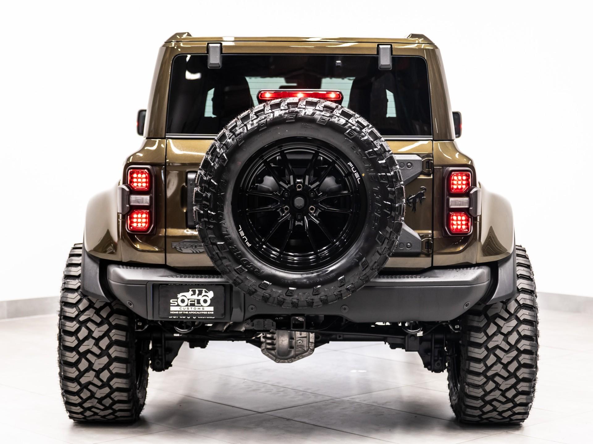 2024 FORD BRONCO RAPTOR in Shelter Green Metallic, photo 10 of 60
