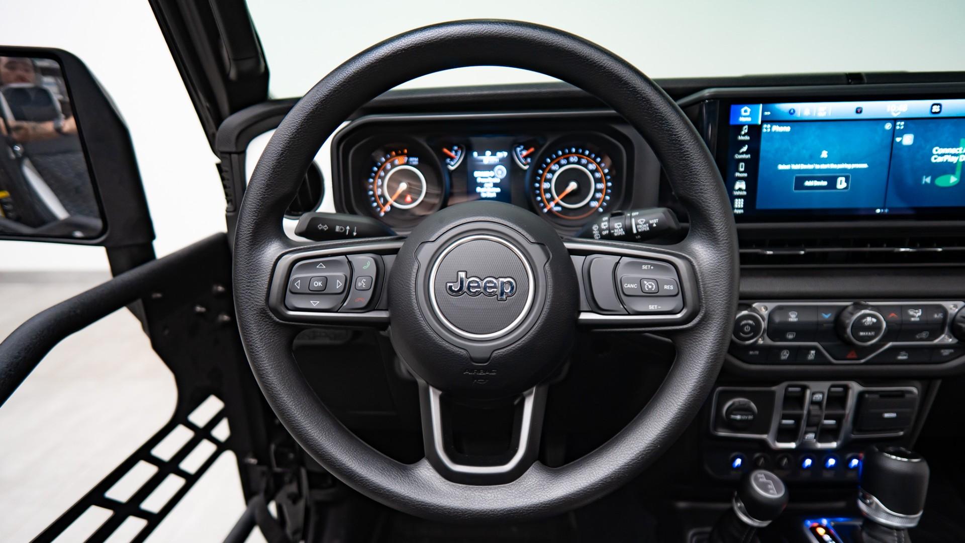 2026 JEEP WRANGLER 4X4 in Black, photo 24 of 57