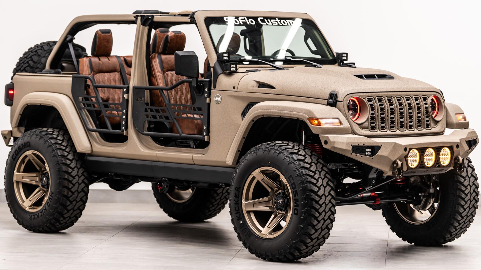 2026 JEEP WRANGLER in Tan, photo 13 of 59
