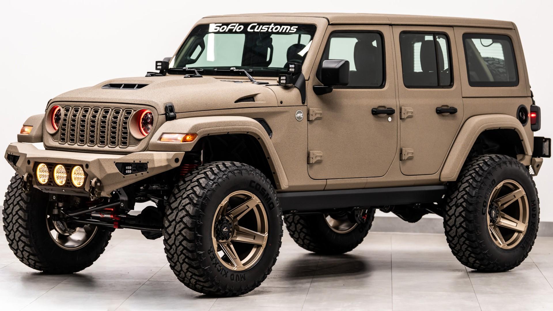 2026 JEEP WRANGLER in Tan, photo 11 of 59