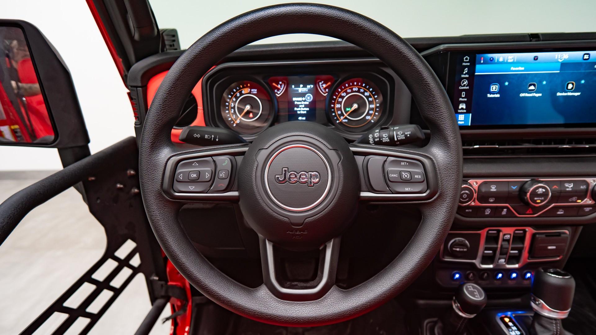 2026 JEEP WRANGLER 4X4 in Red, photo 21 of 59