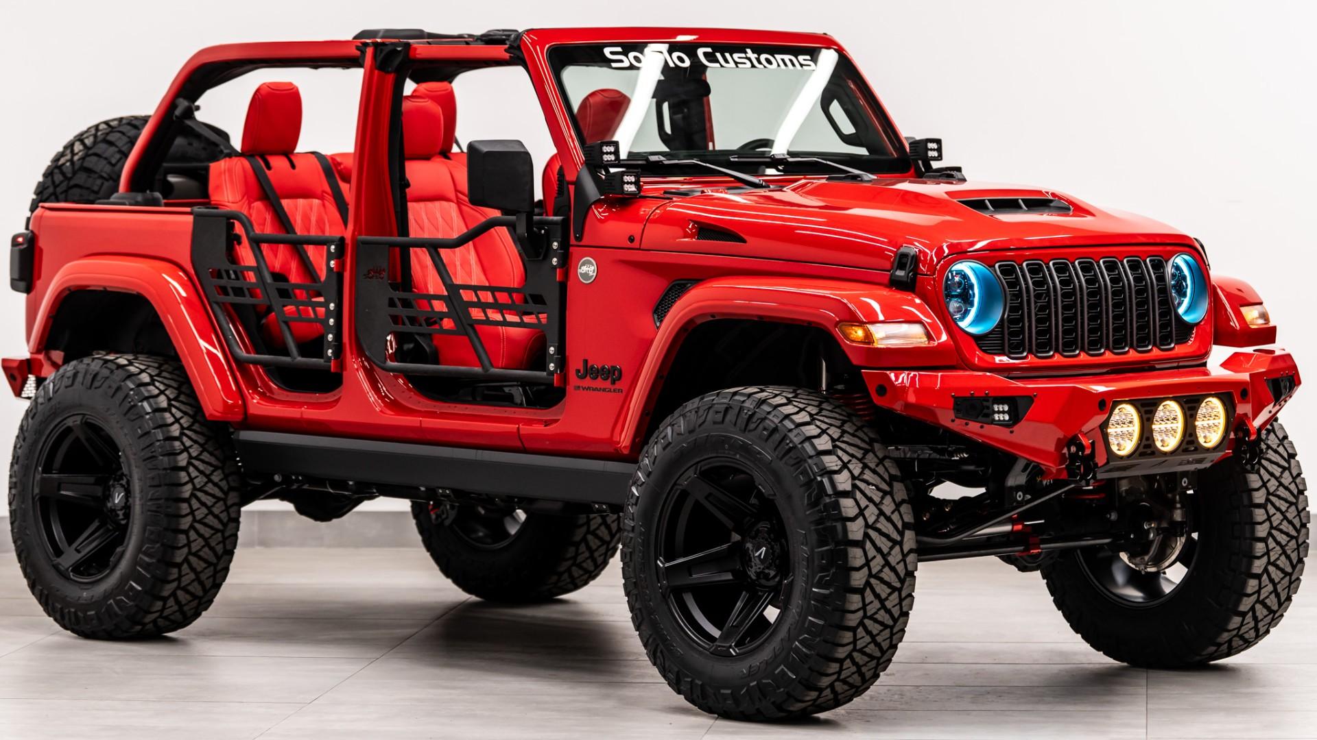 2026 JEEP WRANGLER 4X4 in Red, photo 15 of 59