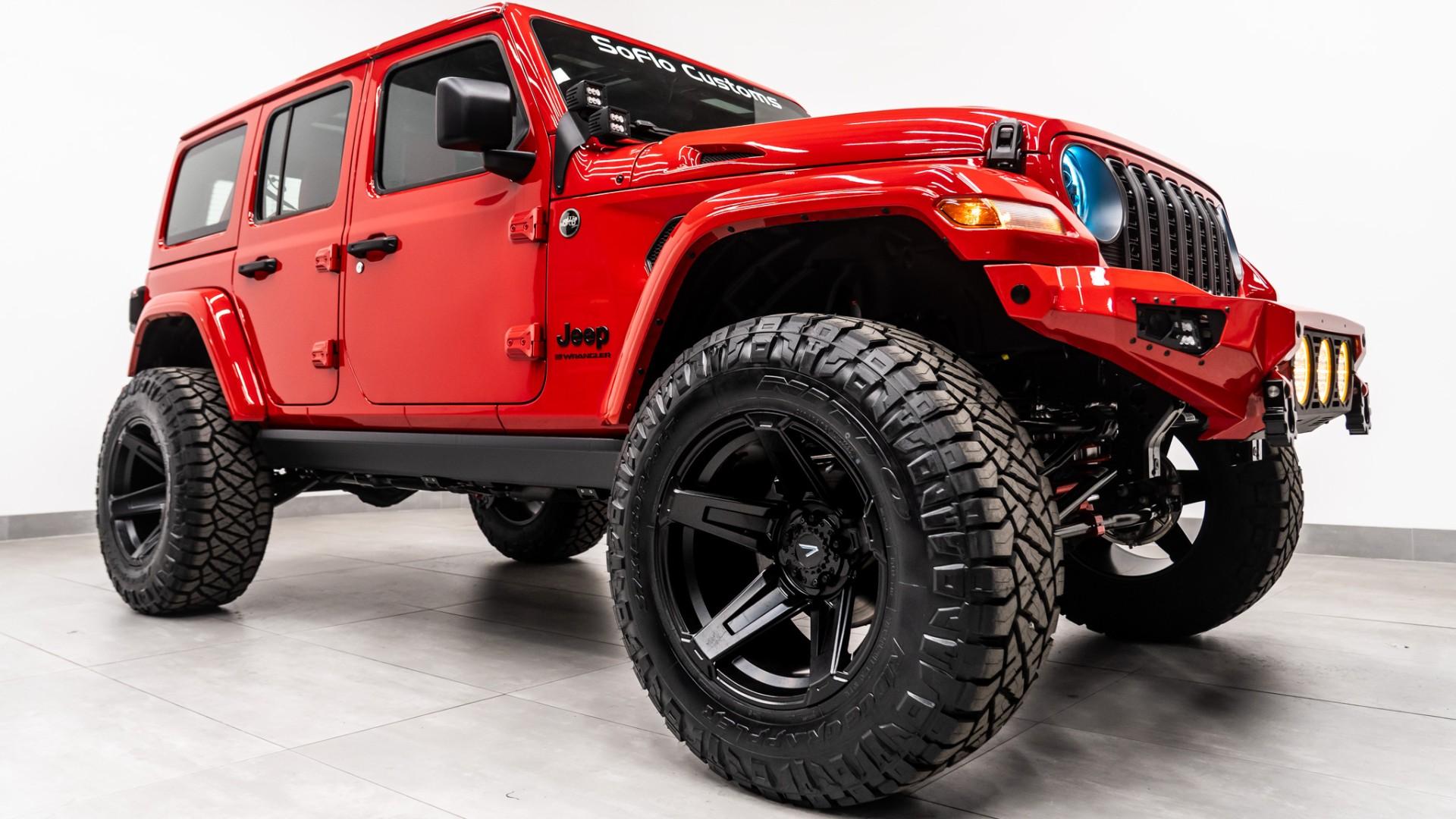 2026 JEEP WRANGLER 4X4 in Red, photo 43 of 59