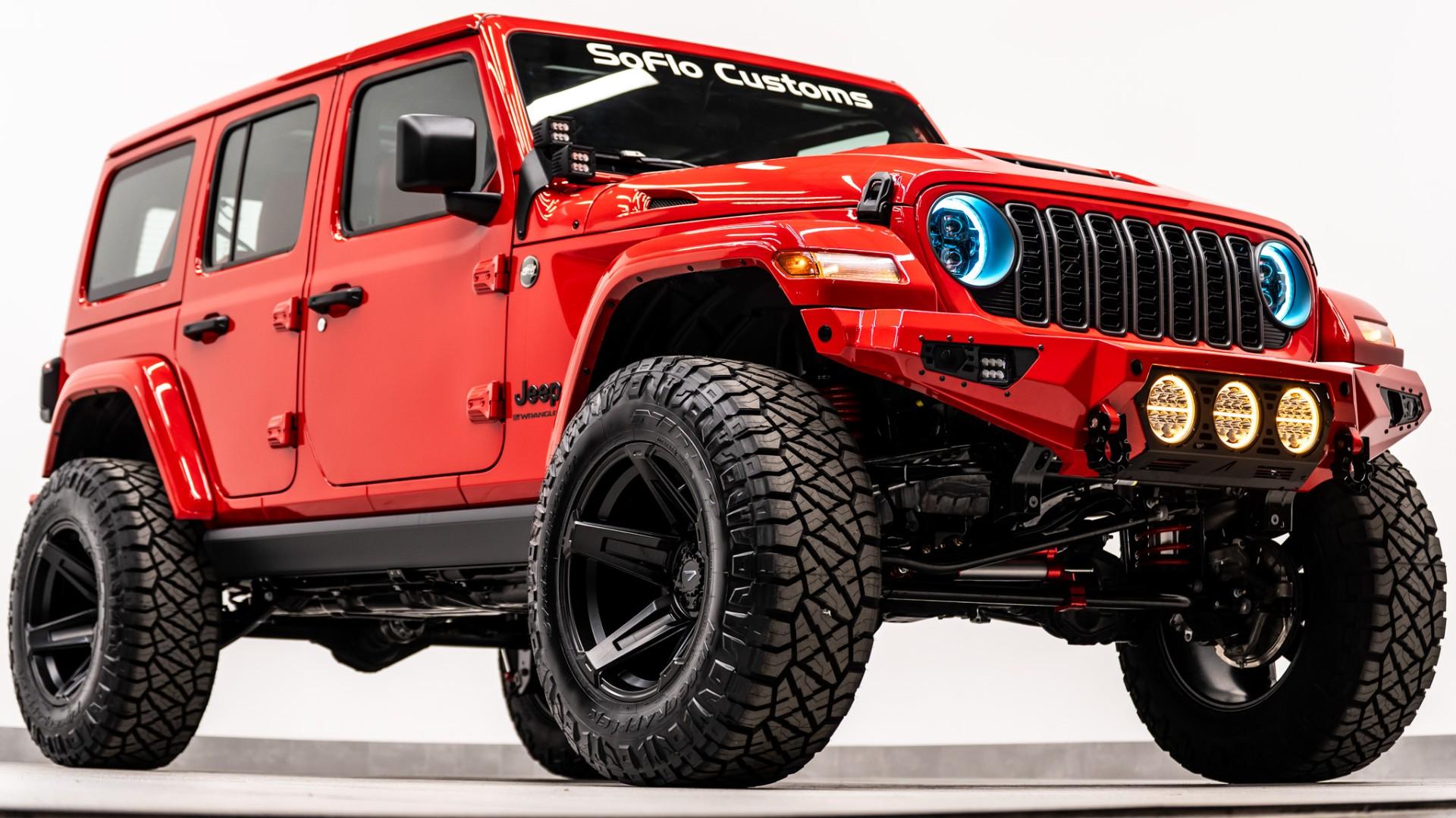2026 JEEP WRANGLER 4X4 in Red, photo 45 of 59