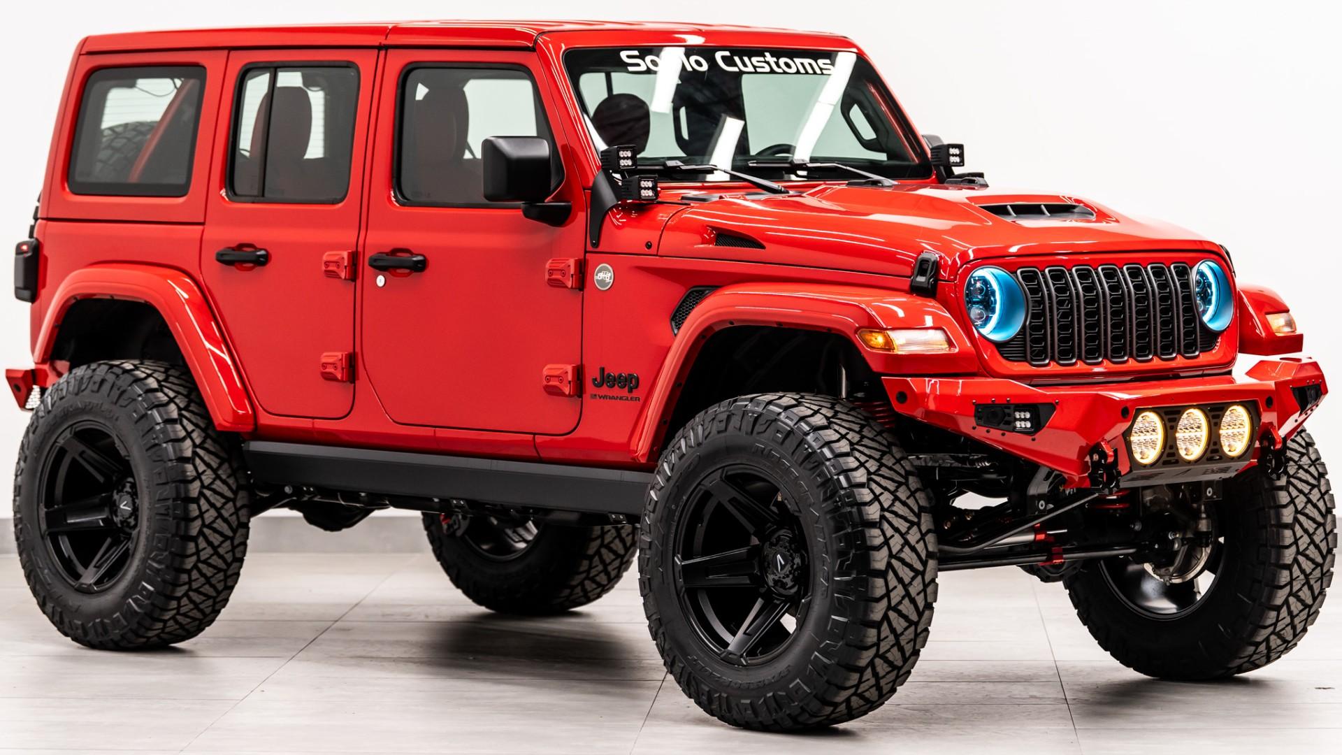2026 JEEP WRANGLER 4X4 in Red, photo 7 of 59