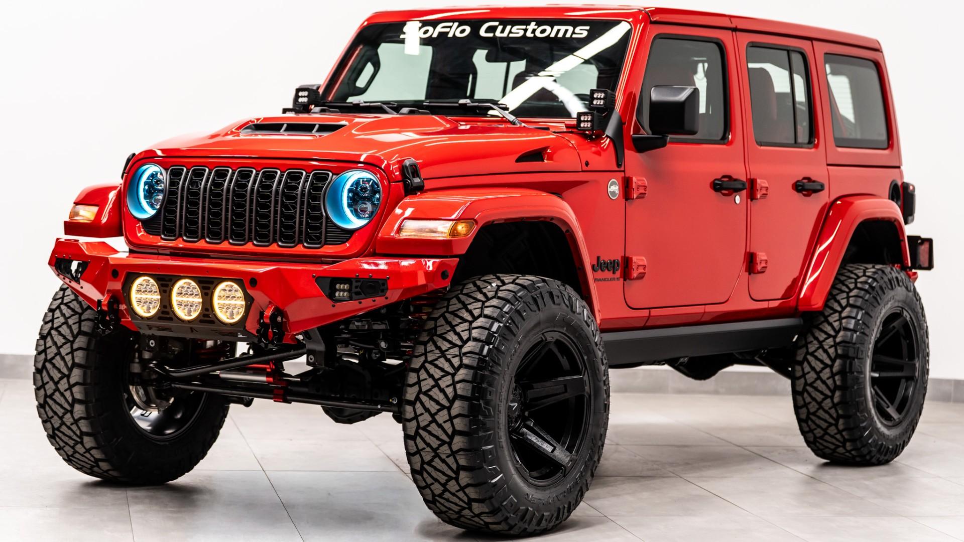2026 JEEP WRANGLER 4X4 in Red, photo 13 of 59