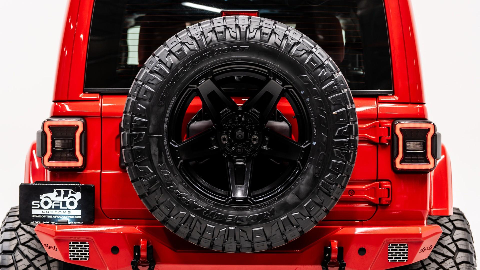 2026 JEEP WRANGLER 4X4 in Red, photo 55 of 59
