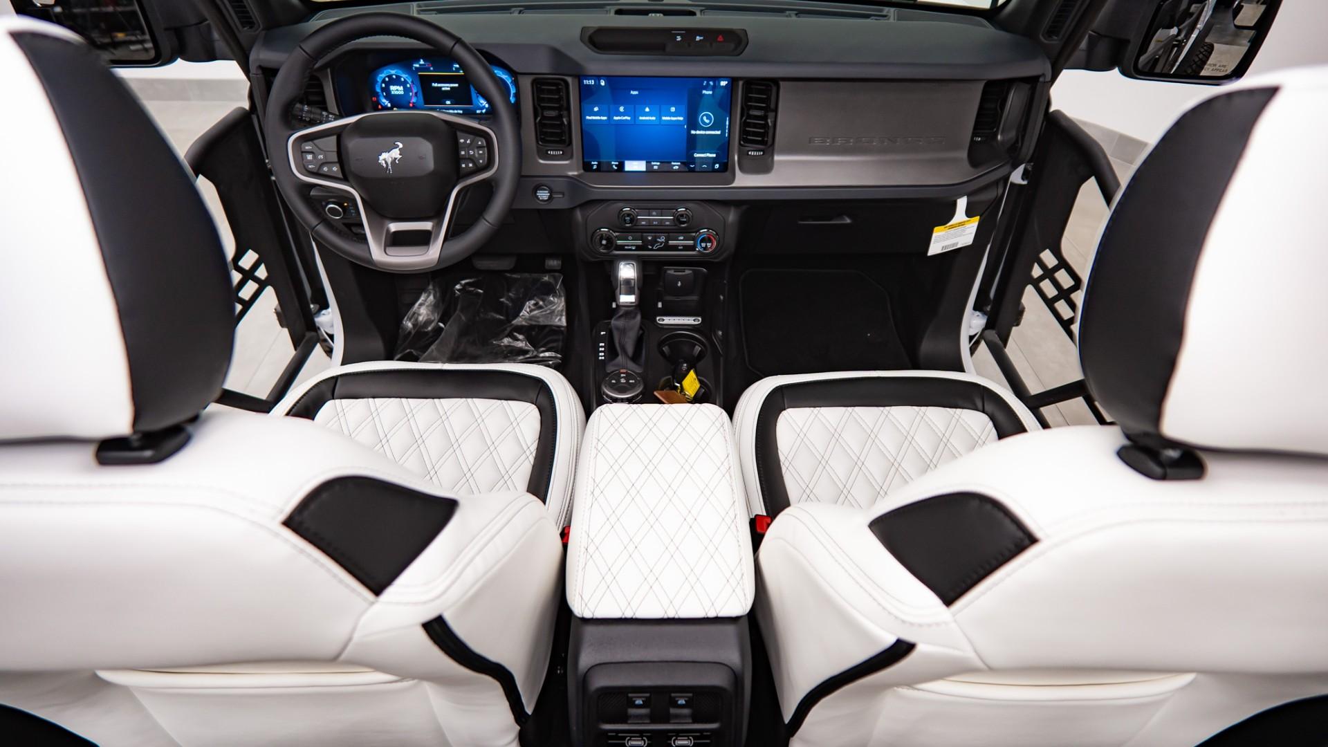 2026 FORD BRONCO in White, photo 2 of 55