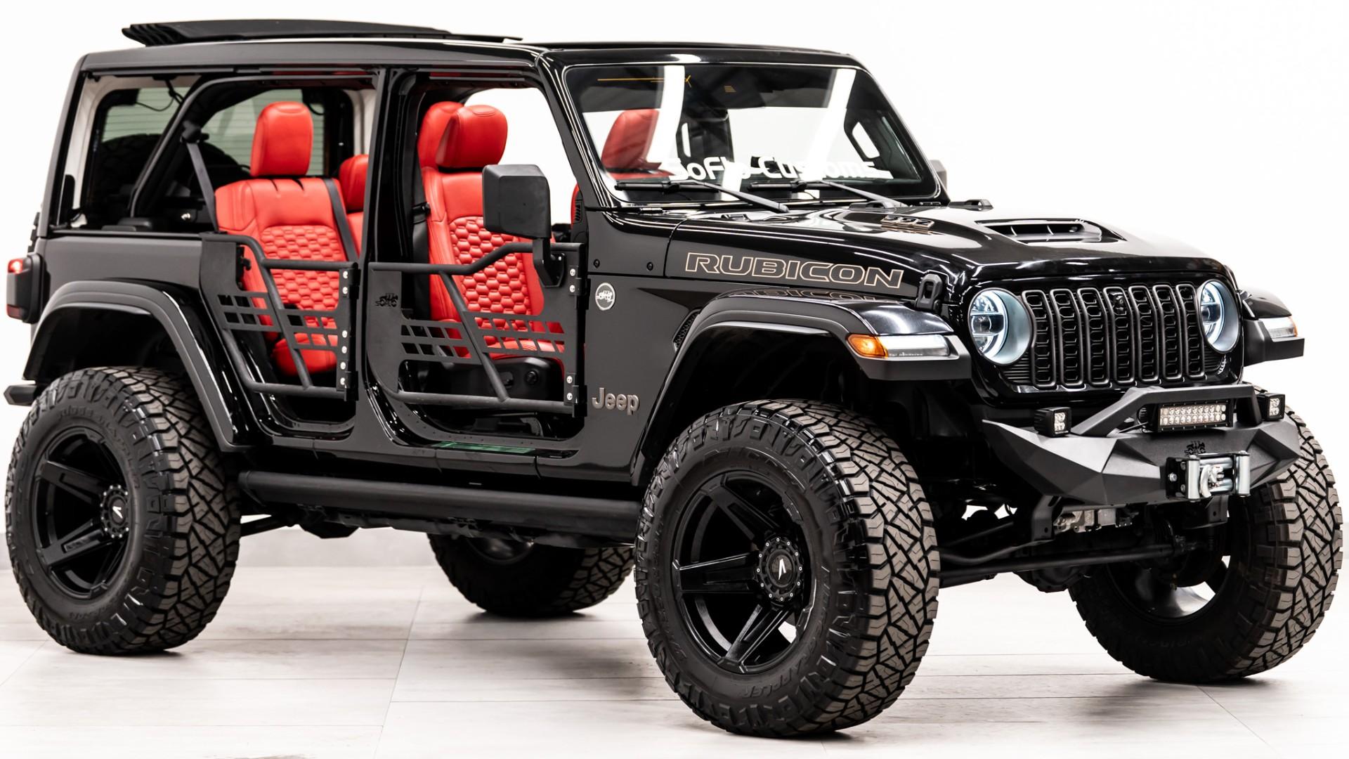 2024 JEEP WRANGLER in BLACK CLEARCOAT, photo 14 of 60