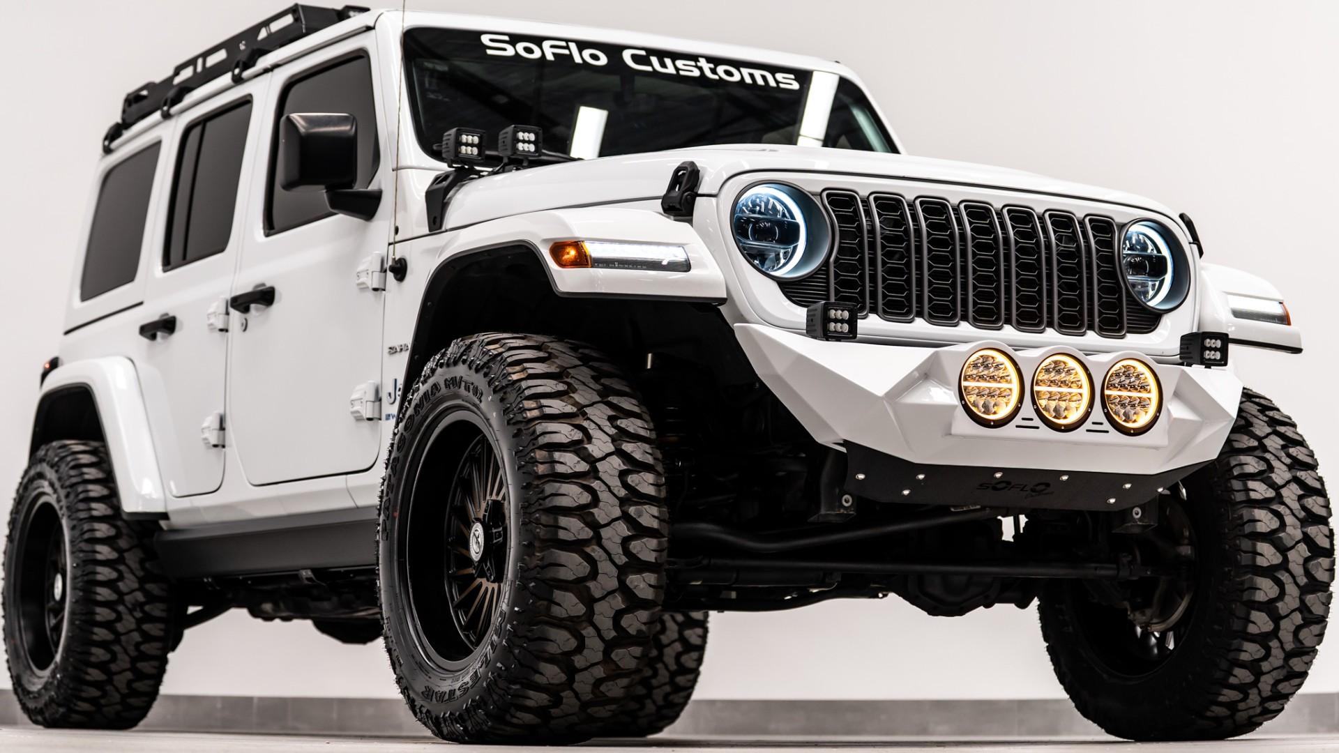 2023 JEEP WRANGLER 4XE in White, photo 51 of 60