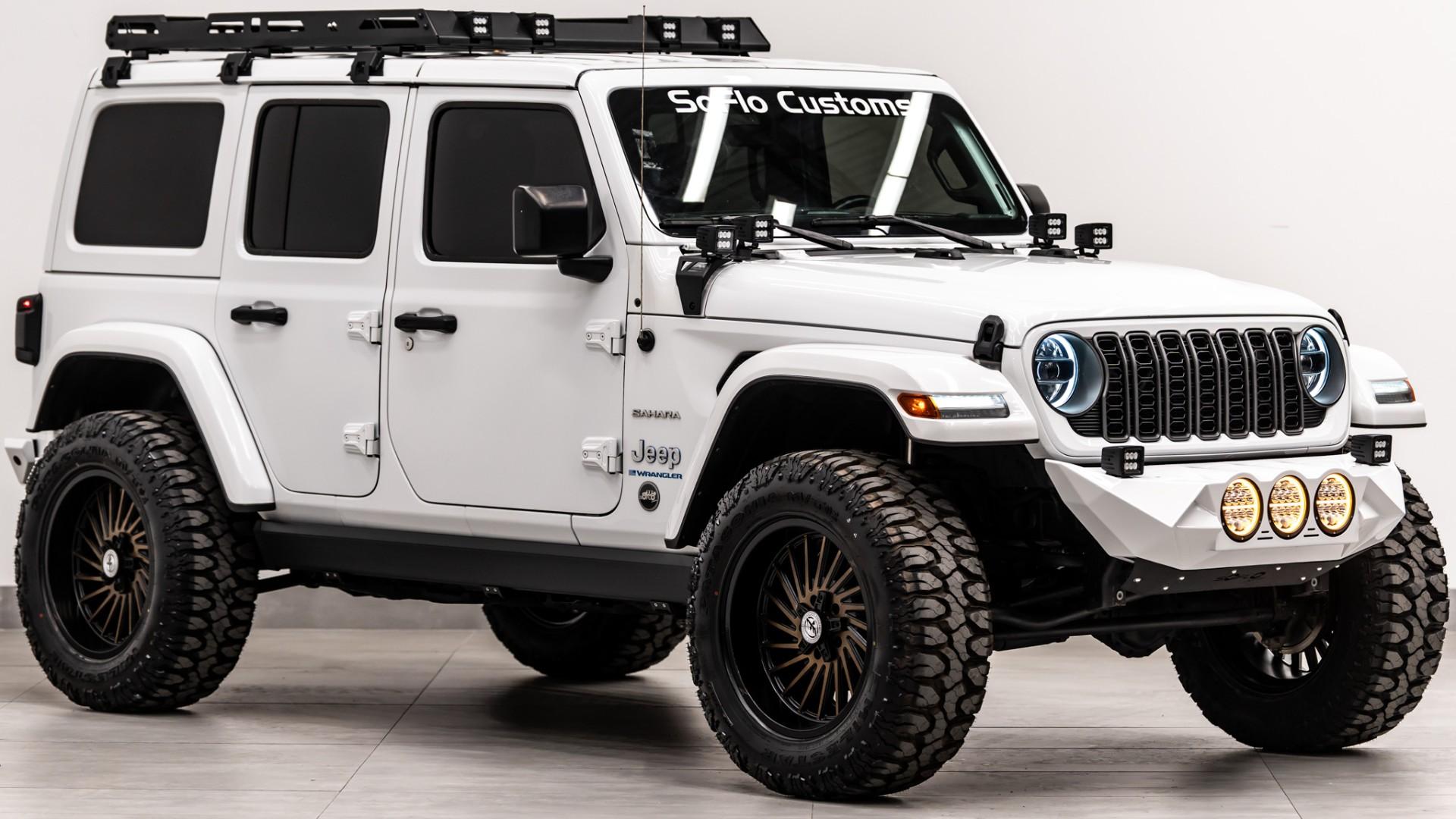 2023 JEEP WRANGLER 4XE in White, photo 7 of 60