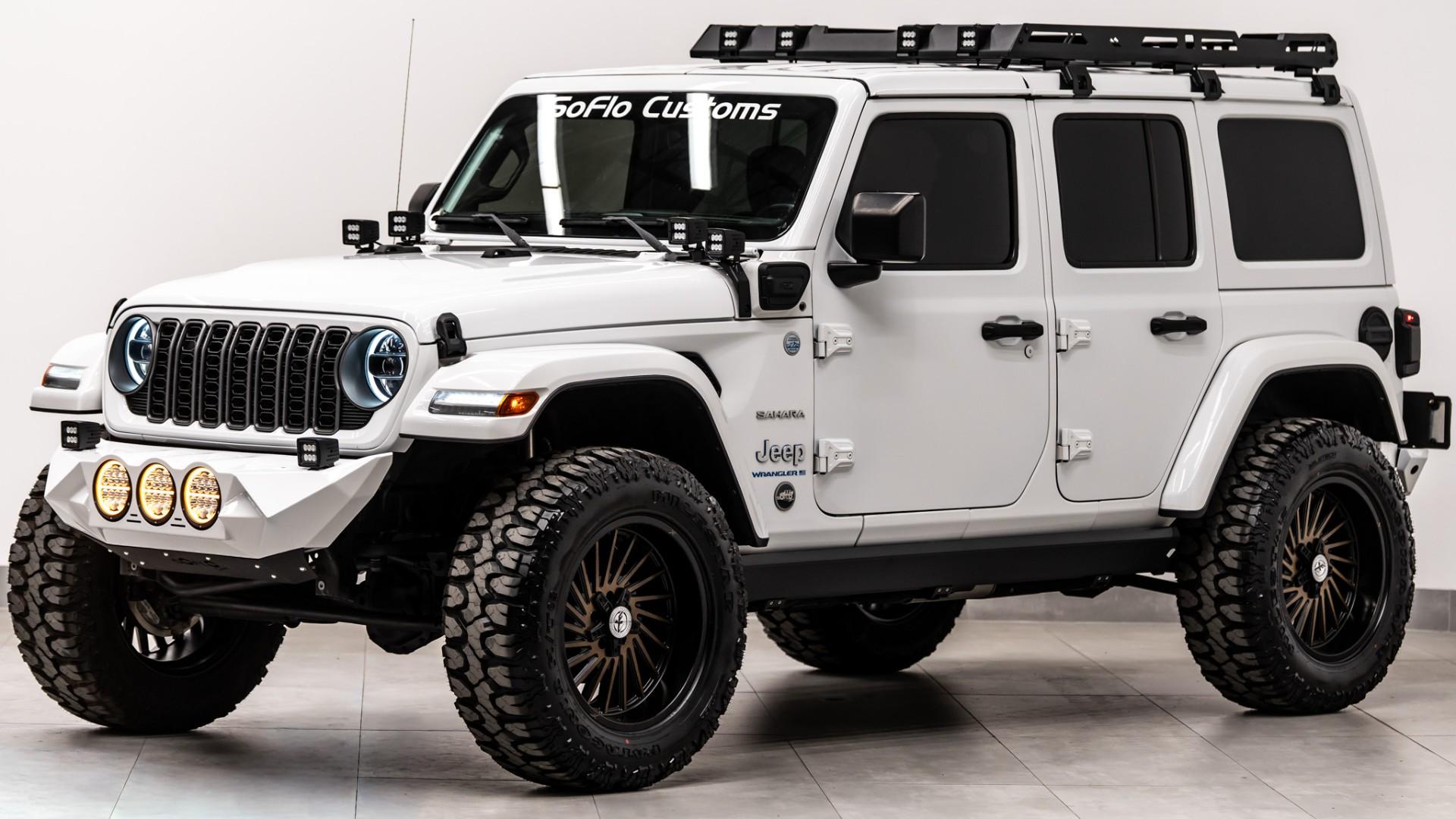 2023 JEEP WRANGLER 4XE in White, photo 13 of 60