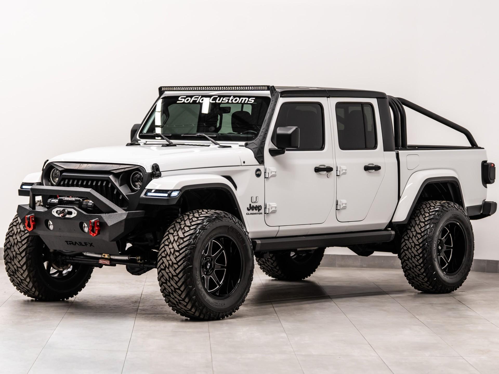 2021 JEEP GLADIATOR 4X4 in Bright White Clearcoat, photo 2 of 60