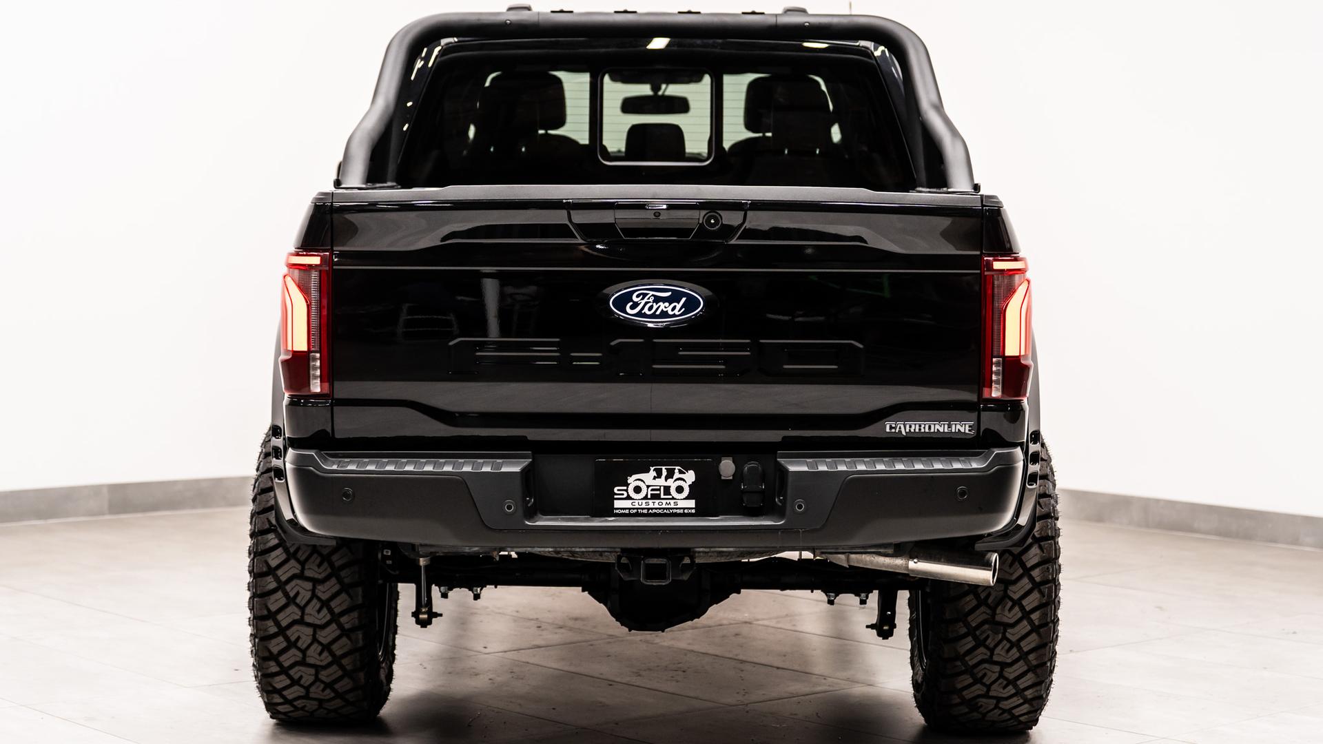 2024 FORD F-150 4X4 LARIAT in Agate Black Metallic, photo 9 of 58