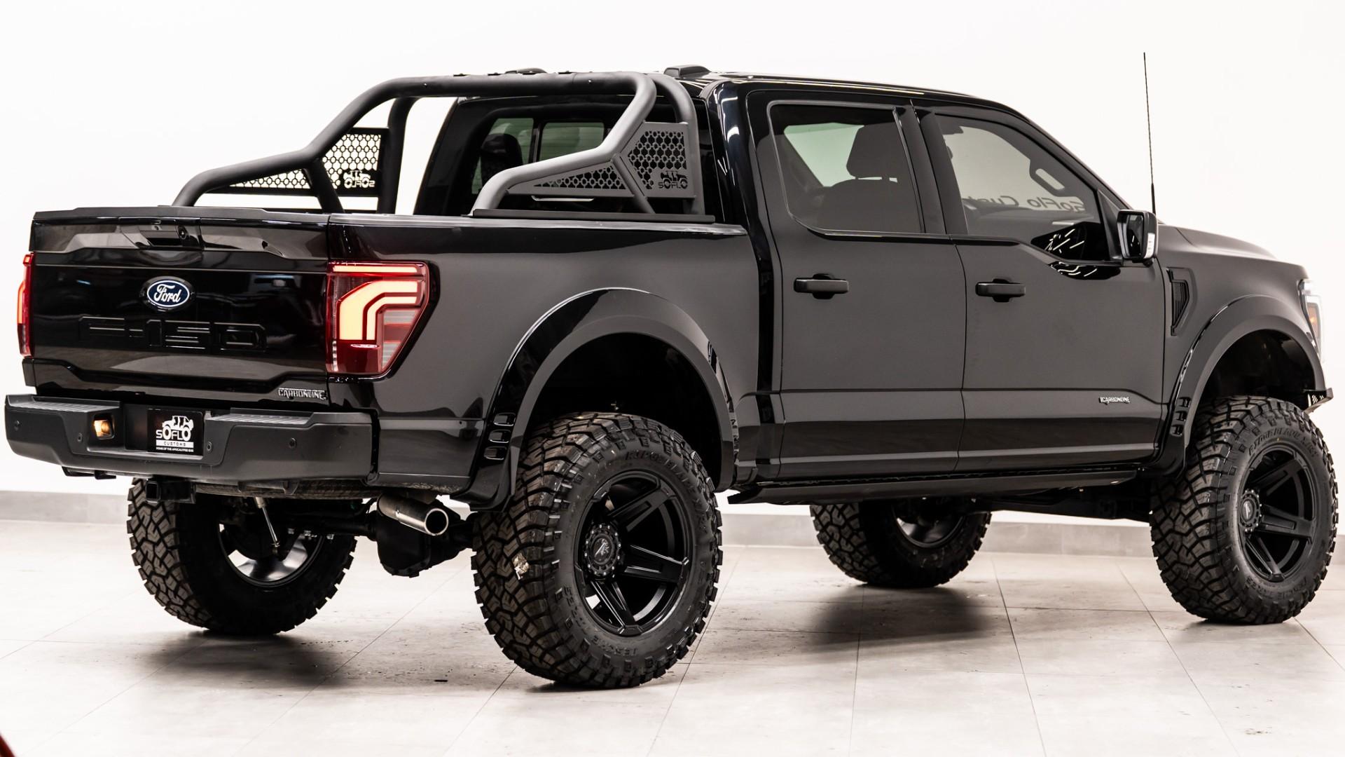 2024 FORD F-150 4X4 LARIAT in Agate Black Metallic, photo 8 of 58