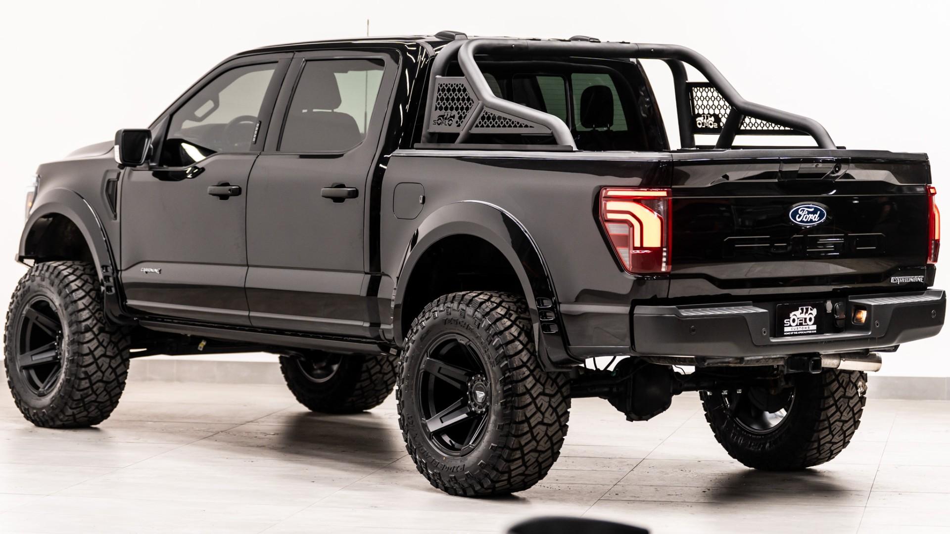 2024 FORD F-150 4X4 LARIAT in Agate Black Metallic, photo 10 of 58