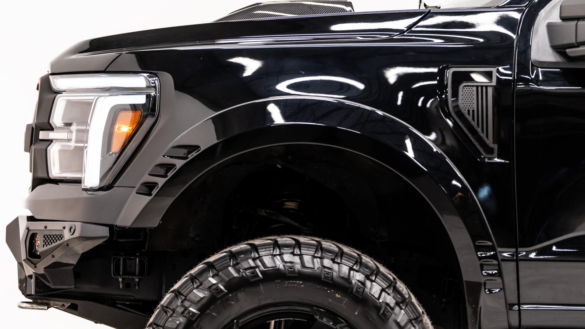 2024 FORD F-150 4X4 LARIAT in Agate Black Metallic, photo 21 of 58