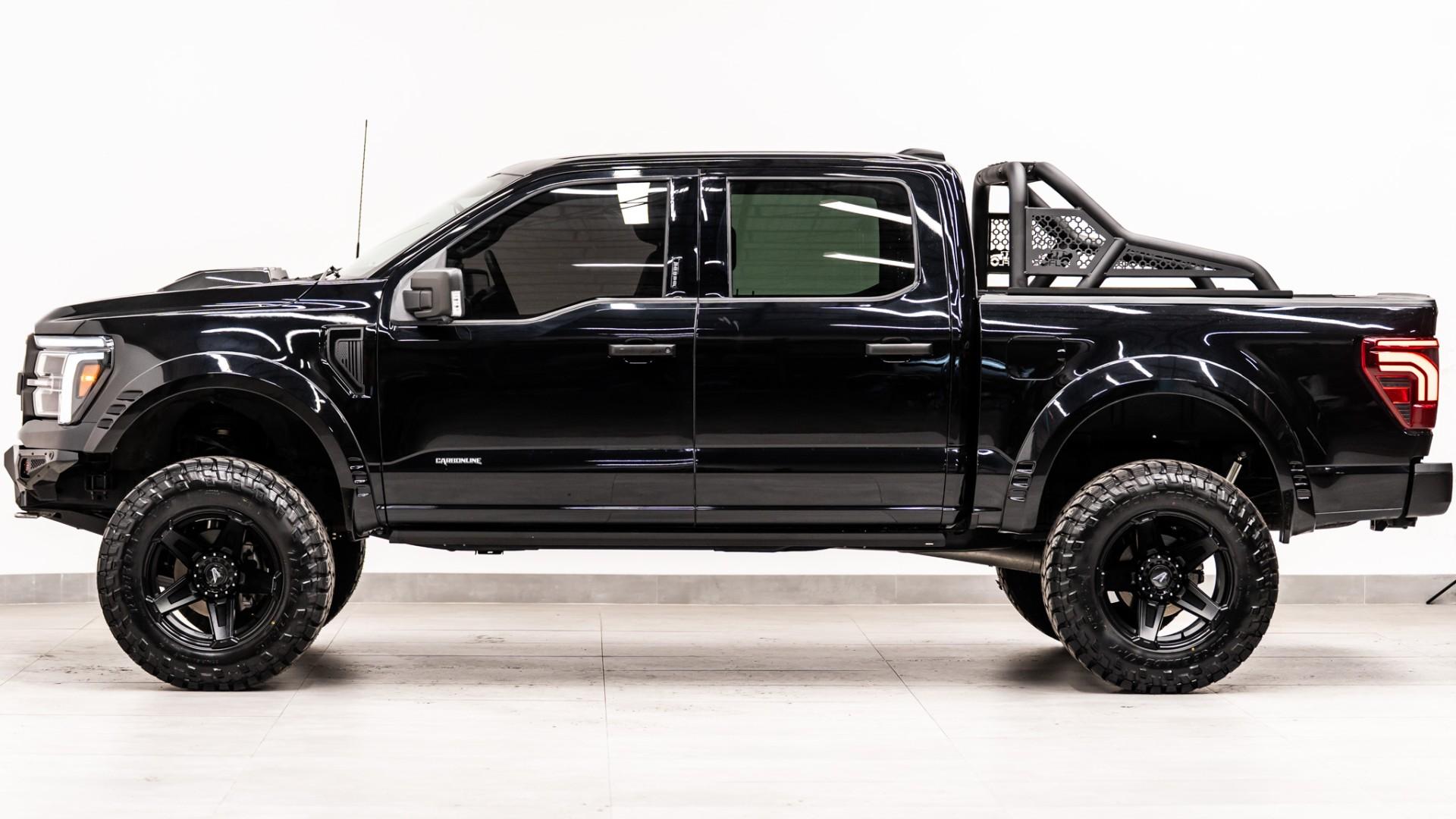 2024 FORD F-150 4X4 LARIAT in Agate Black Metallic, photo 11 of 58