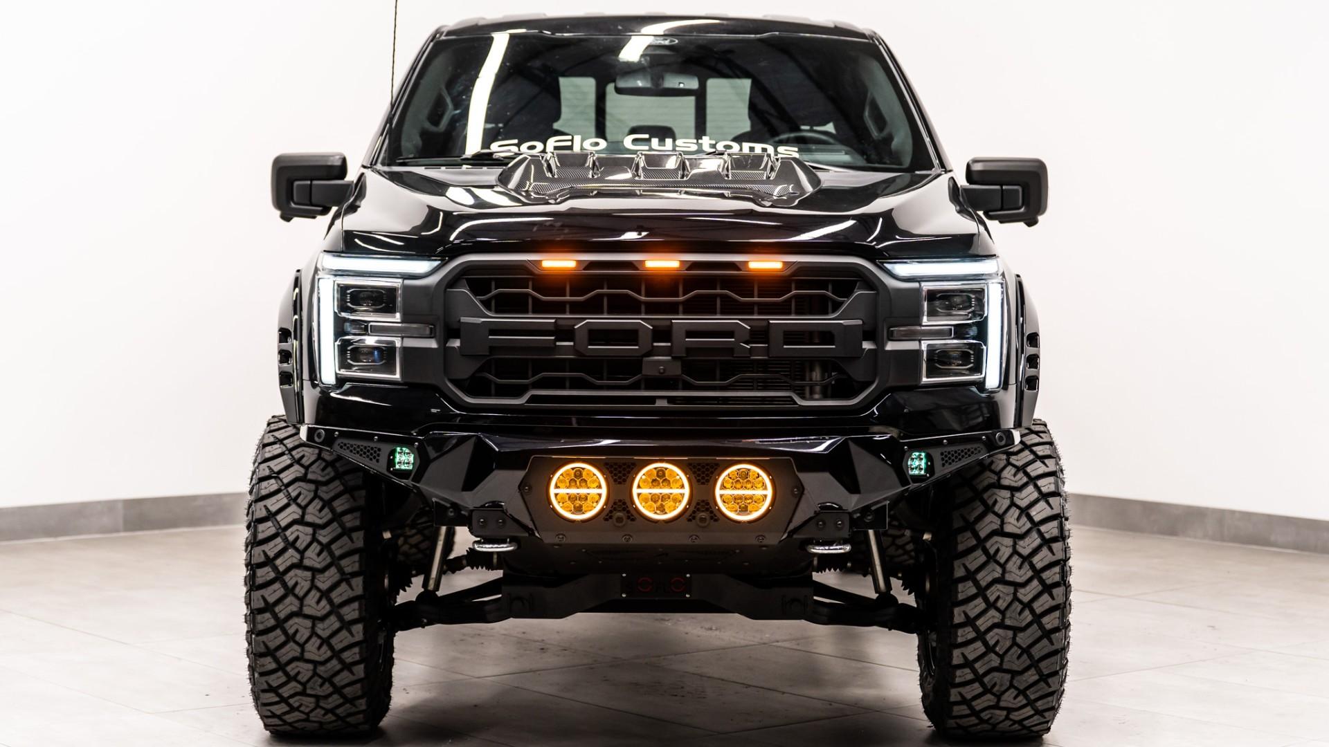2024 FORD F-150 4X4 LARIAT in Agate Black Metallic, photo 4 of 5