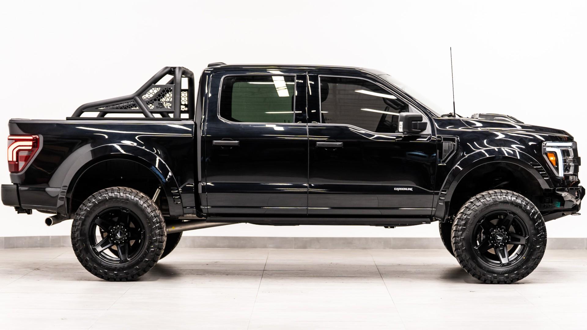 2024 FORD F-150 4X4 LARIAT in Agate Black Metallic, photo 7 of 58