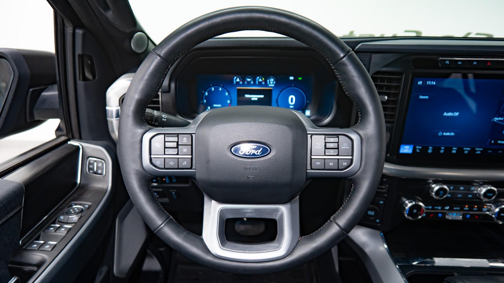 2024 FORD F-150 4X4 LARIAT in Agate Black Metallic, photo 41 of 58