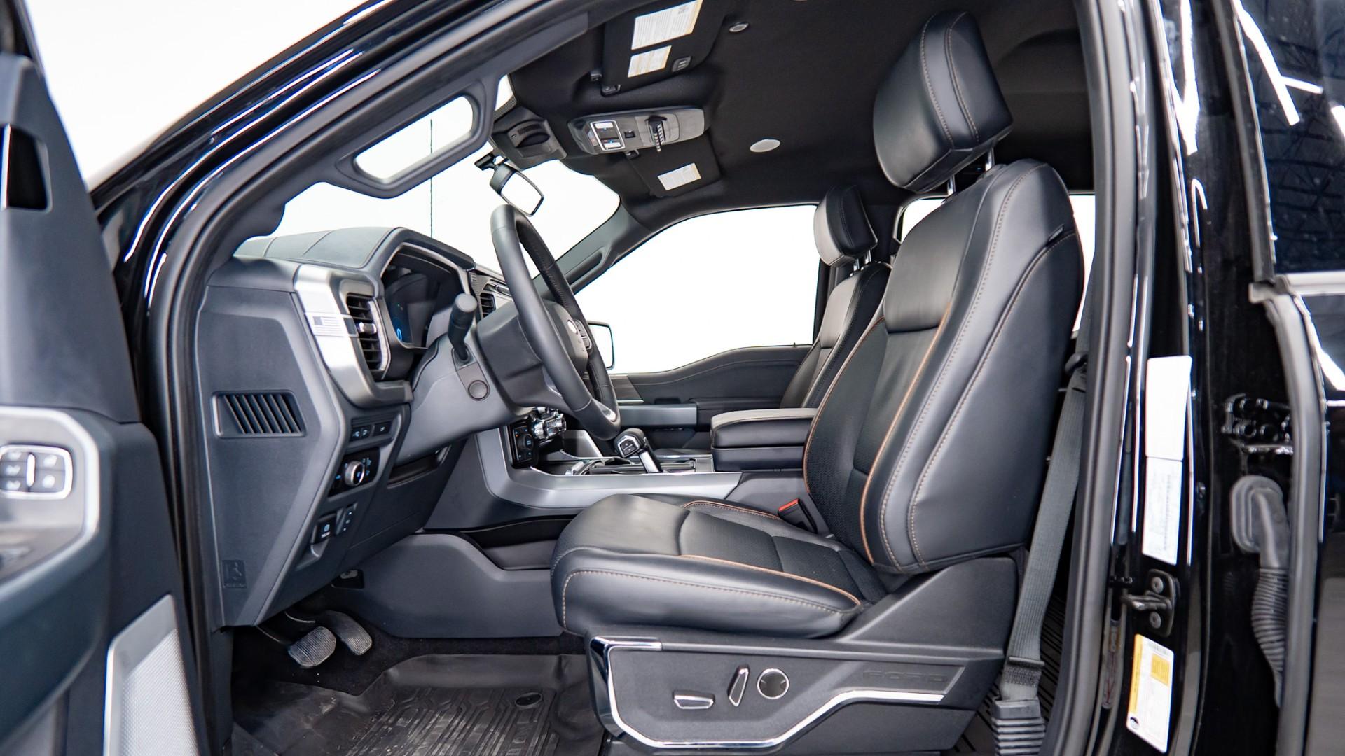 2024 FORD F-150 4X4 LARIAT in Agate Black Metallic, photo 42 of 58