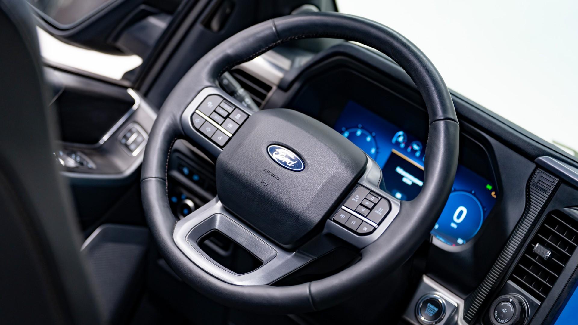 2024 FORD F-150 4X4 LARIAT in Agate Black Metallic, photo 51 of 58