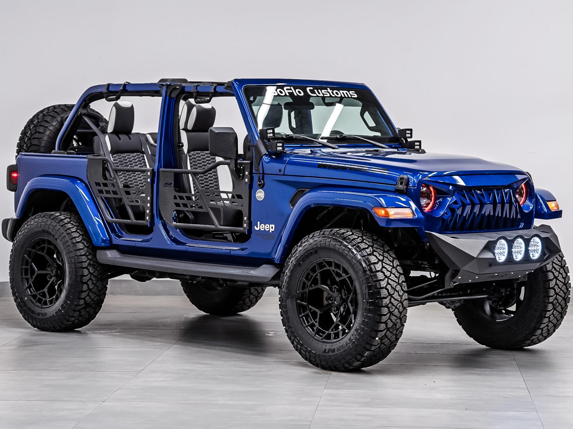 2020 JEEP WRANGLER in Ocean Blue Metallic Clearcoat, photo 9 of 51