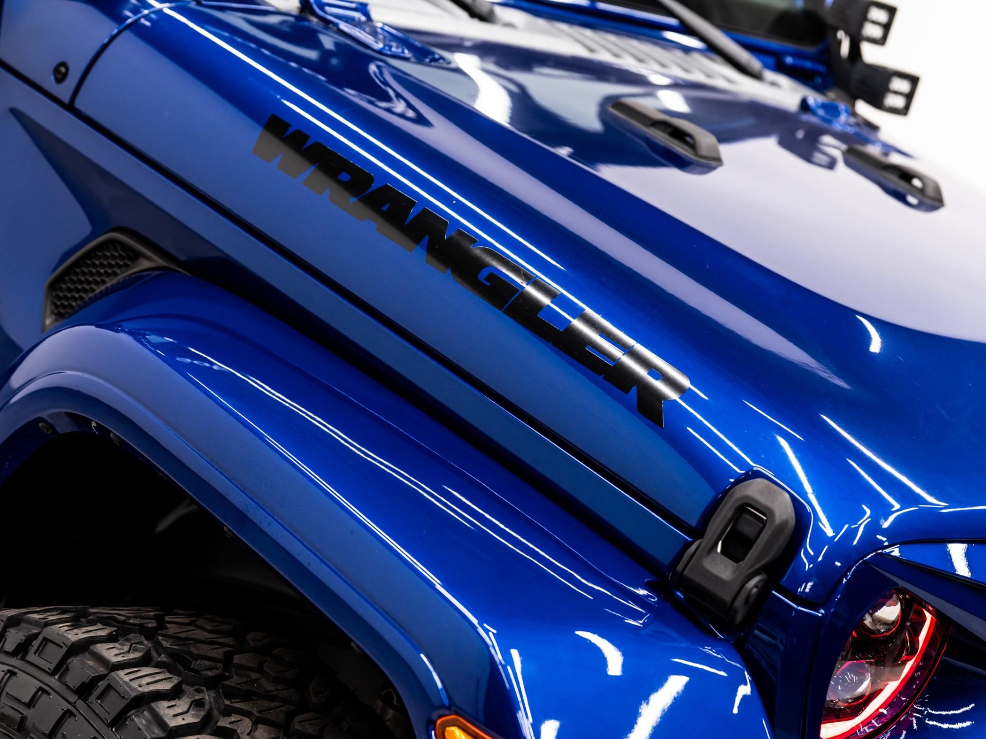 2020 JEEP WRANGLER in Ocean Blue Metallic Clearcoat, photo 22 of 51