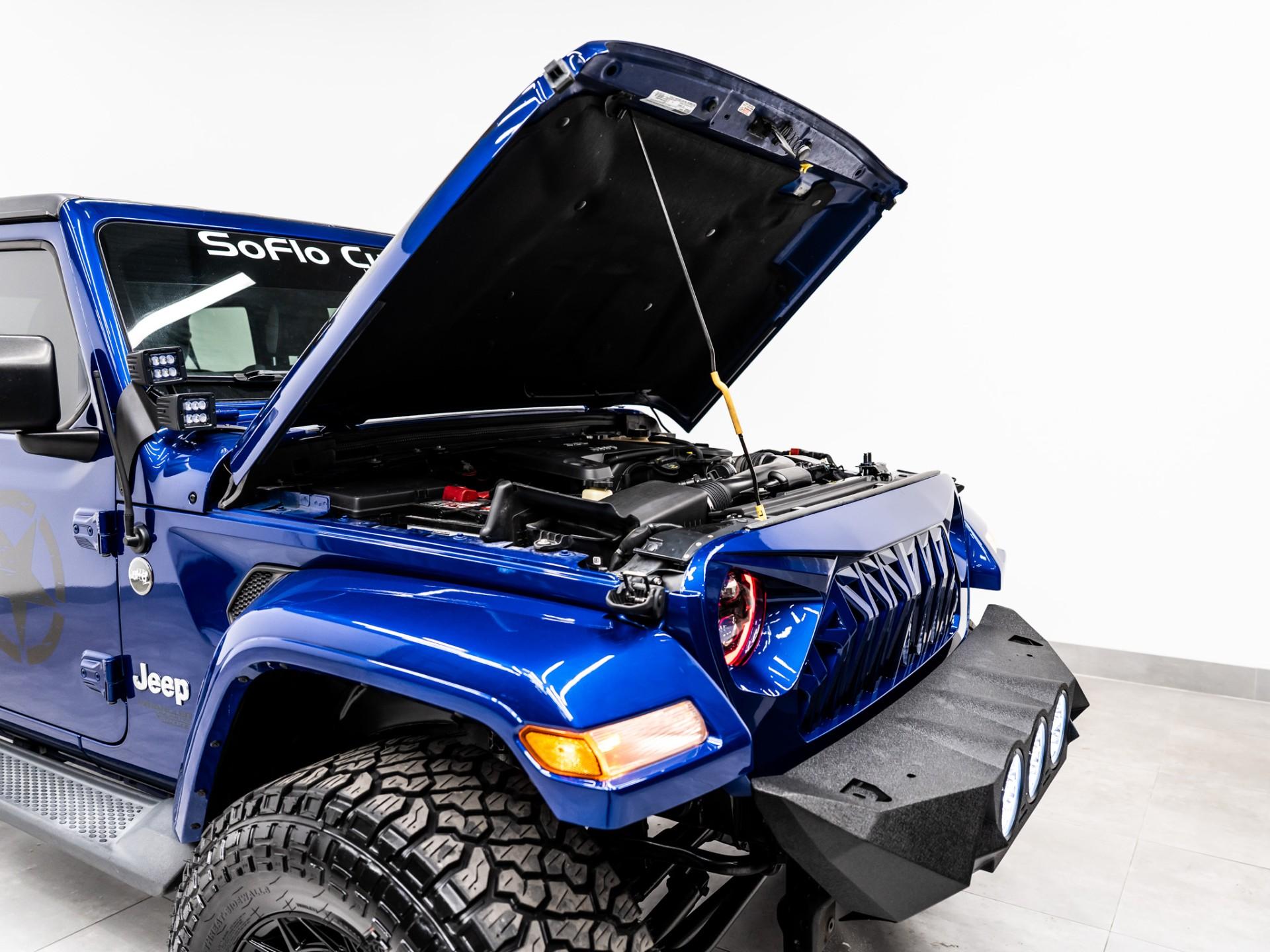 2020 JEEP WRANGLER in Ocean Blue Metallic Clearcoat, photo 23 of 51