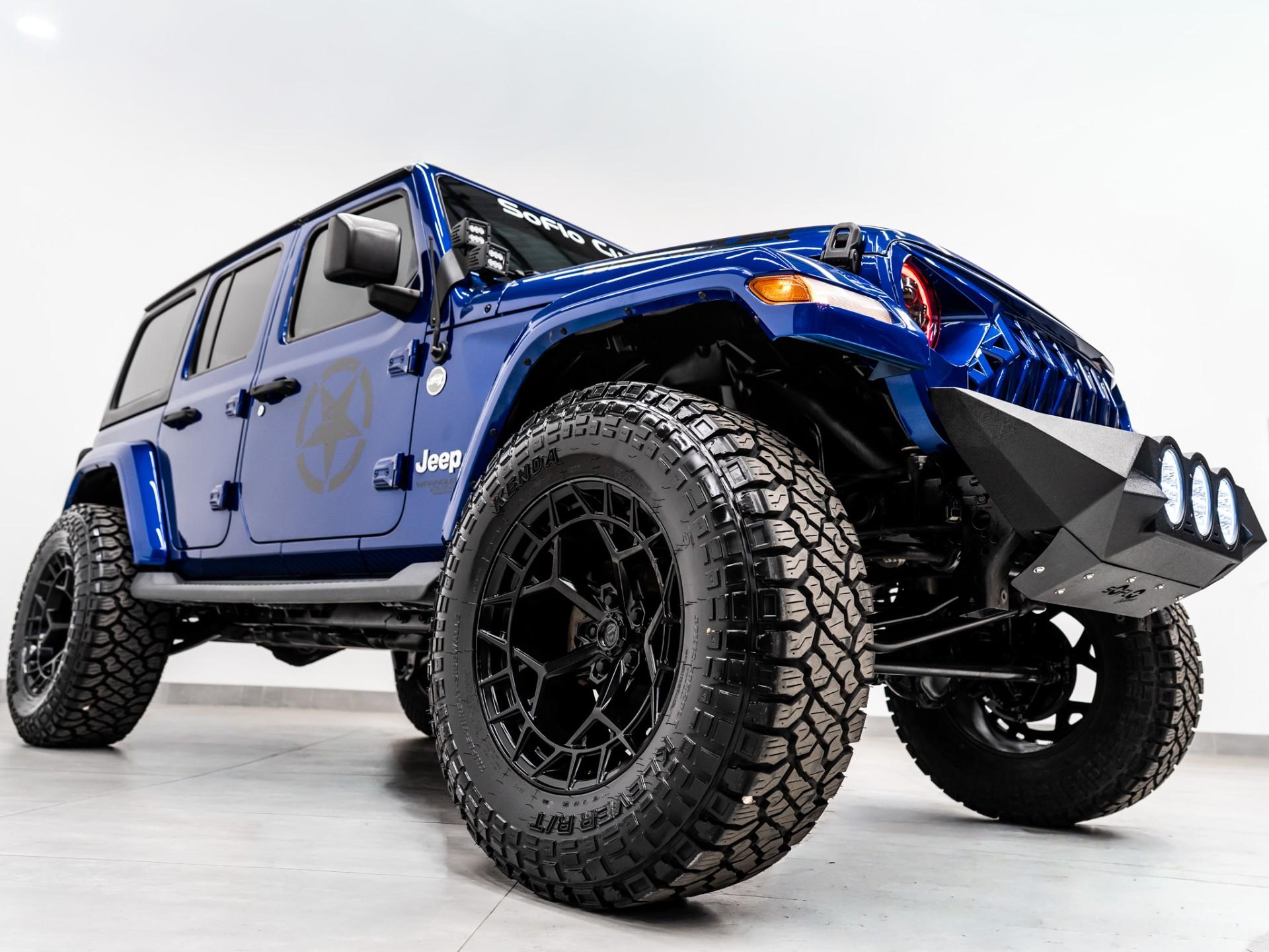 2020 JEEP WRANGLER in Ocean Blue Metallic Clearcoat, photo 32 of 51