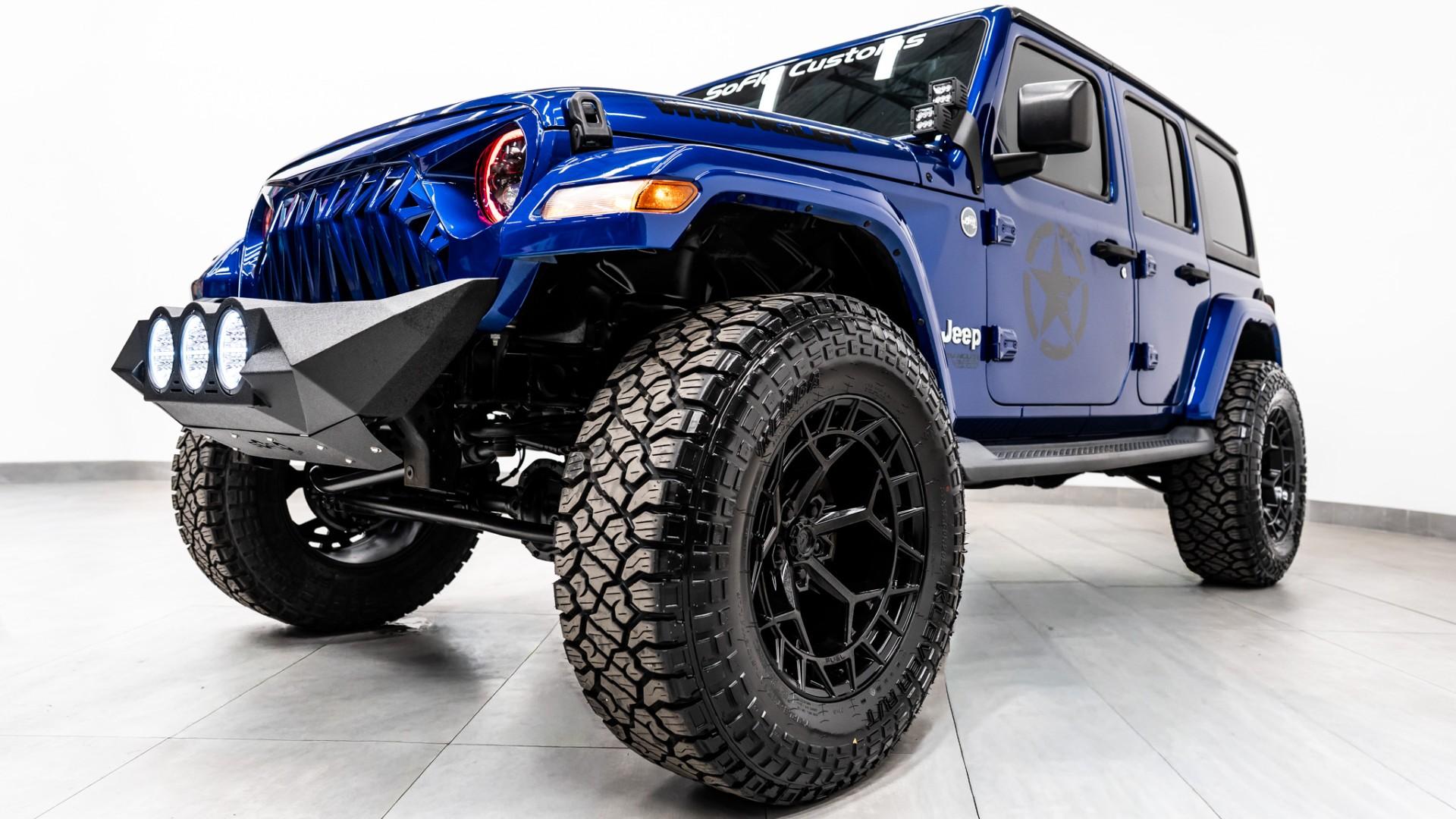 2020 JEEP WRANGLER in Ocean Blue Metallic Clearcoat, photo 33 of 51