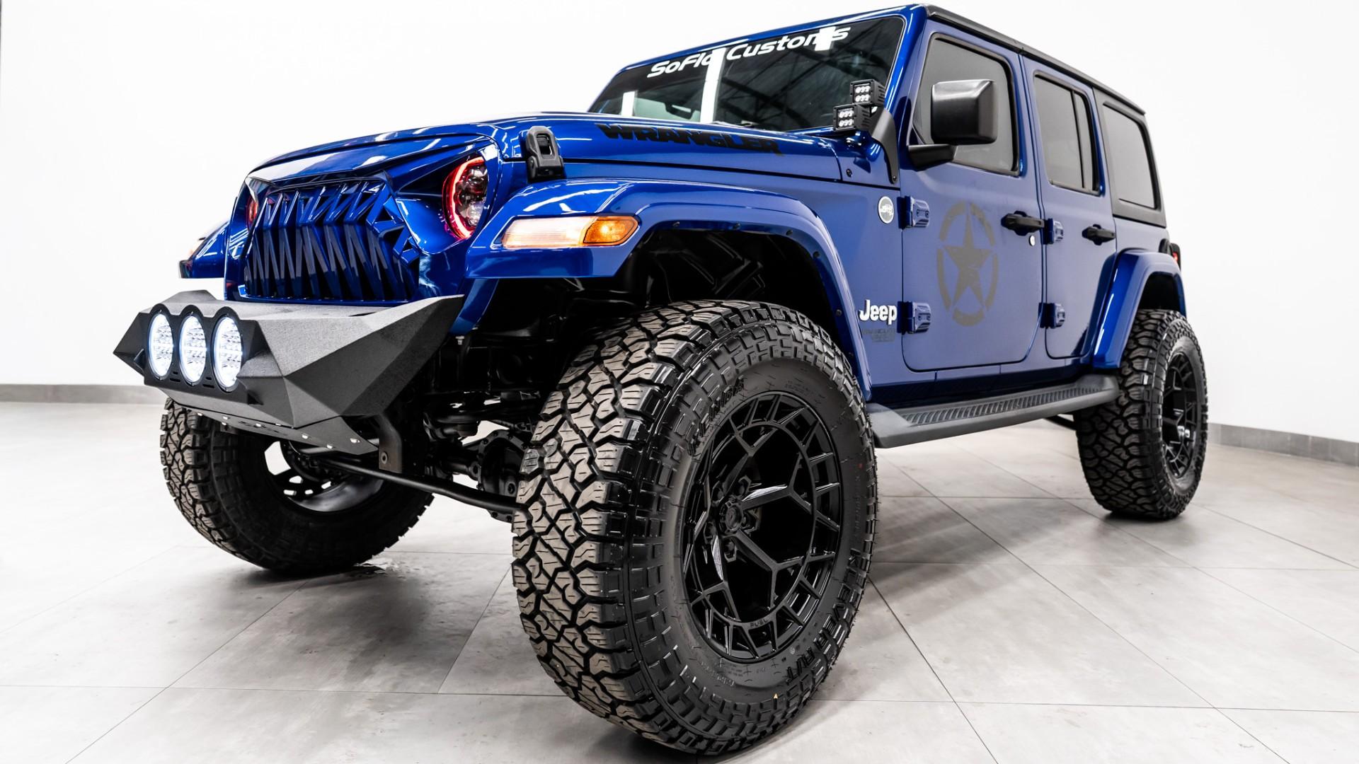 2020 JEEP WRANGLER in Ocean Blue Metallic Clearcoat, photo 34 of 51