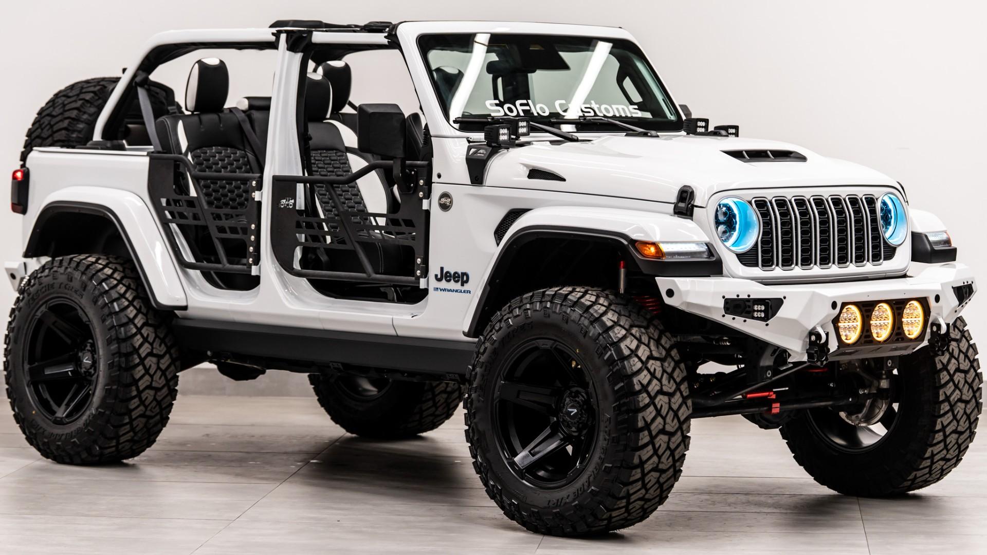 2025 JEEP WRANGLER 4XE in White, photo 2 of 60