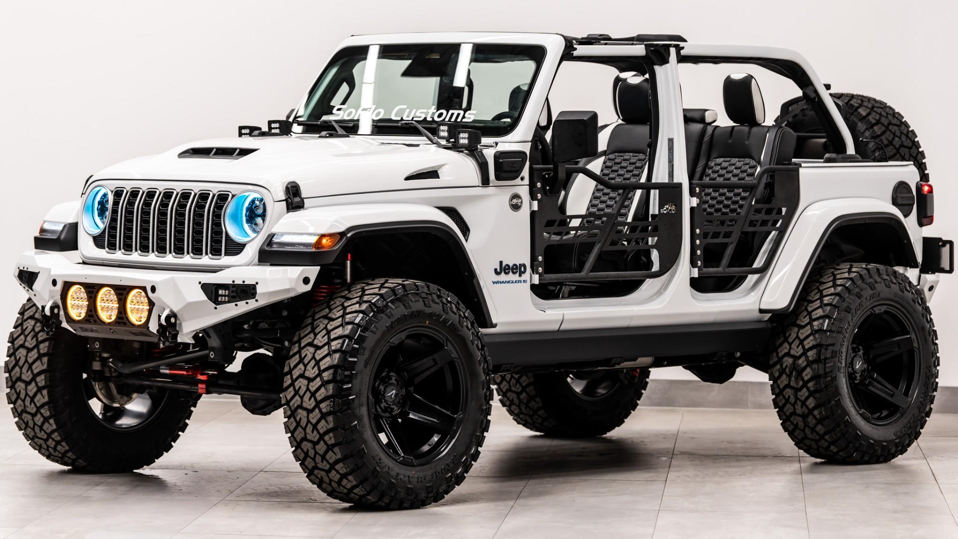 2025 JEEP WRANGLER 4XE in White, photo 12 of 60