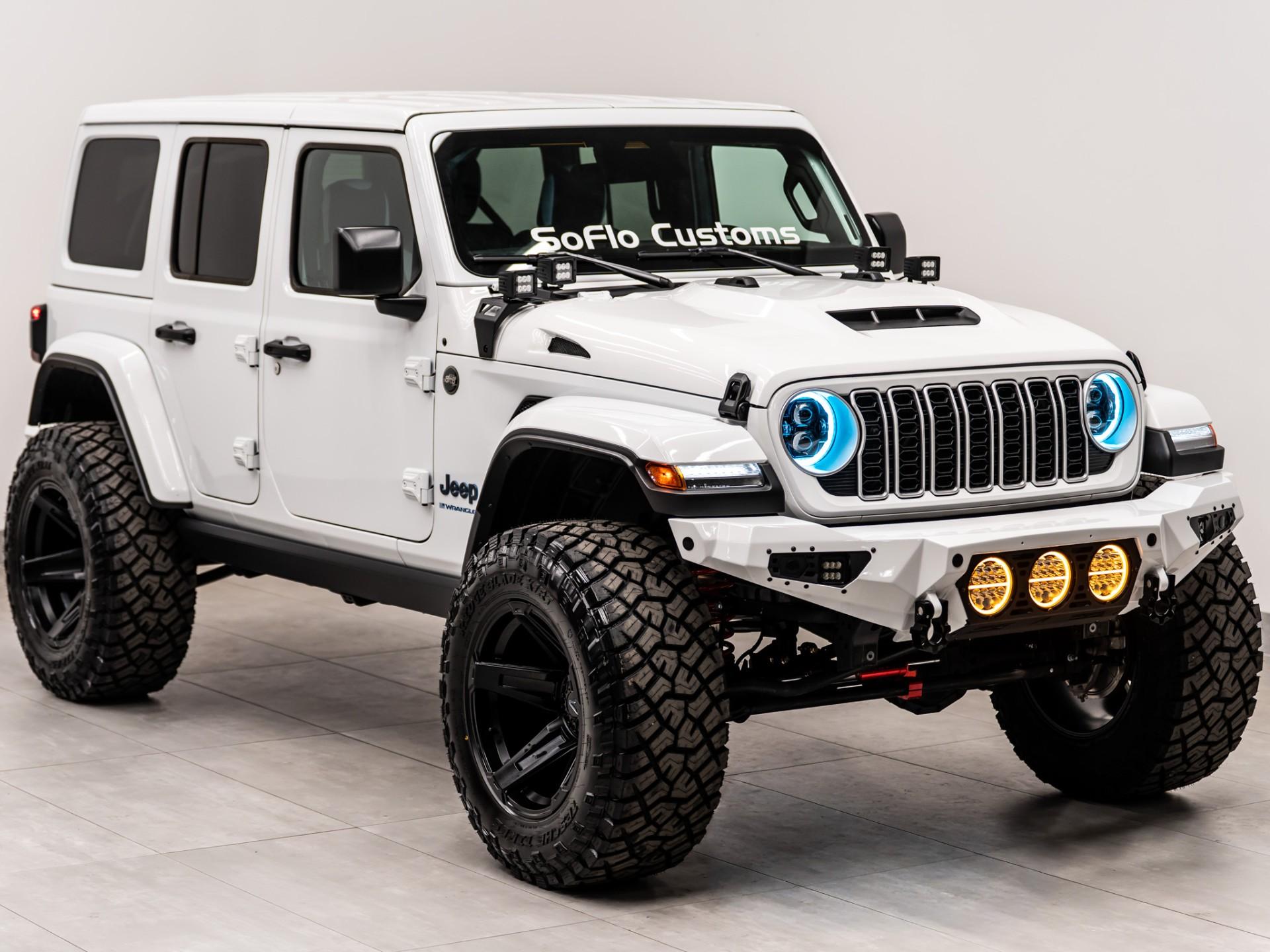 2025 JEEP WRANGLER 4XE in White, photo 43 of 60