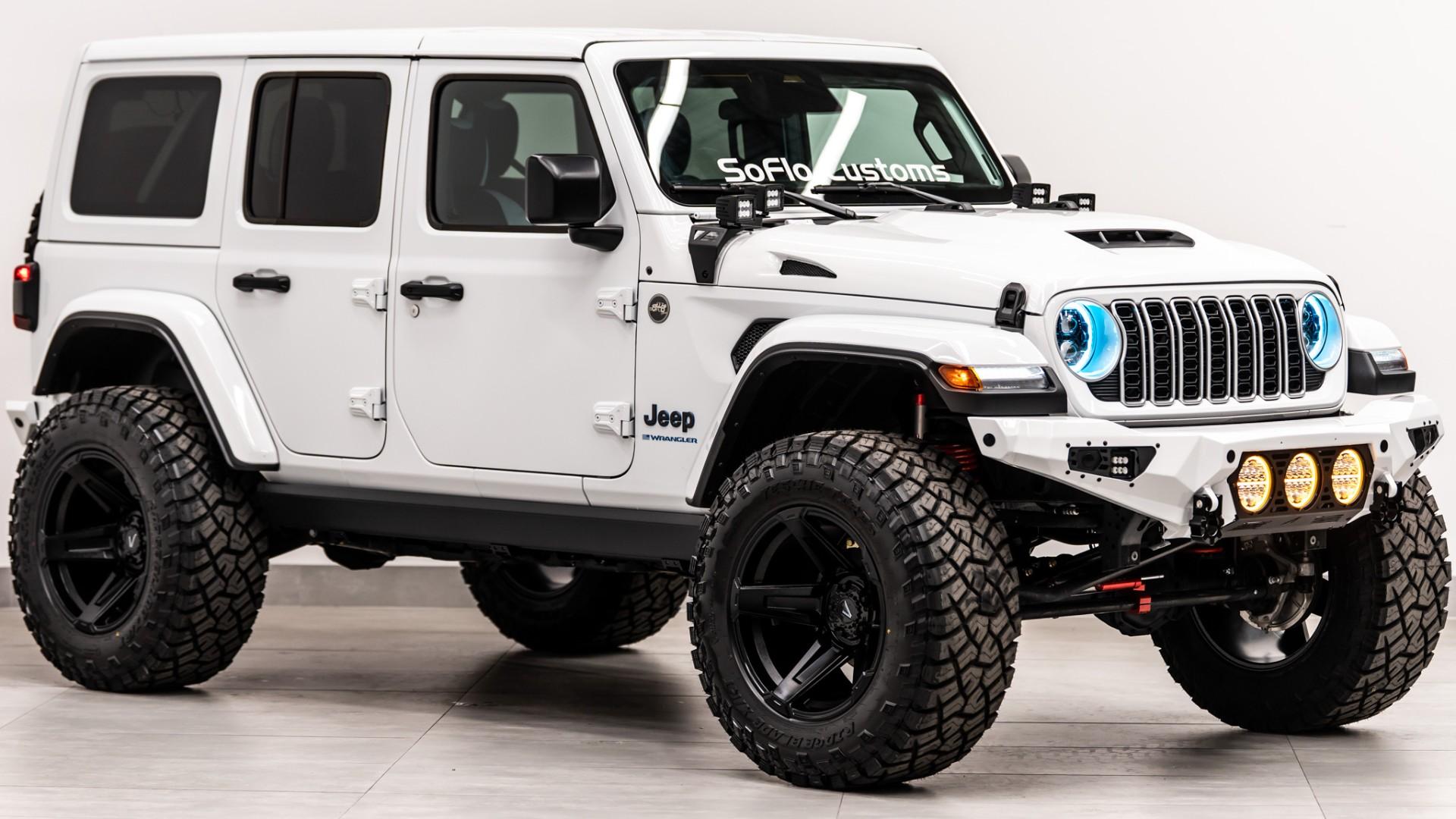 2025 JEEP WRANGLER 4XE in White, photo 6 of 60