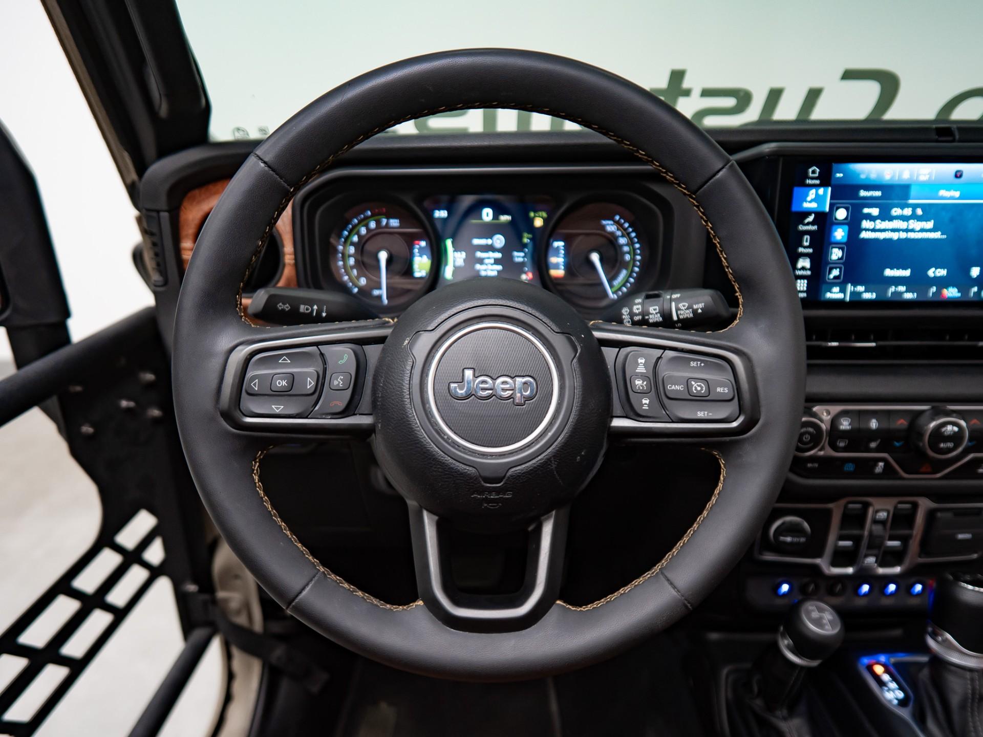2024 JEEP WRANGLER 4XE in Tan, photo 25 of 60