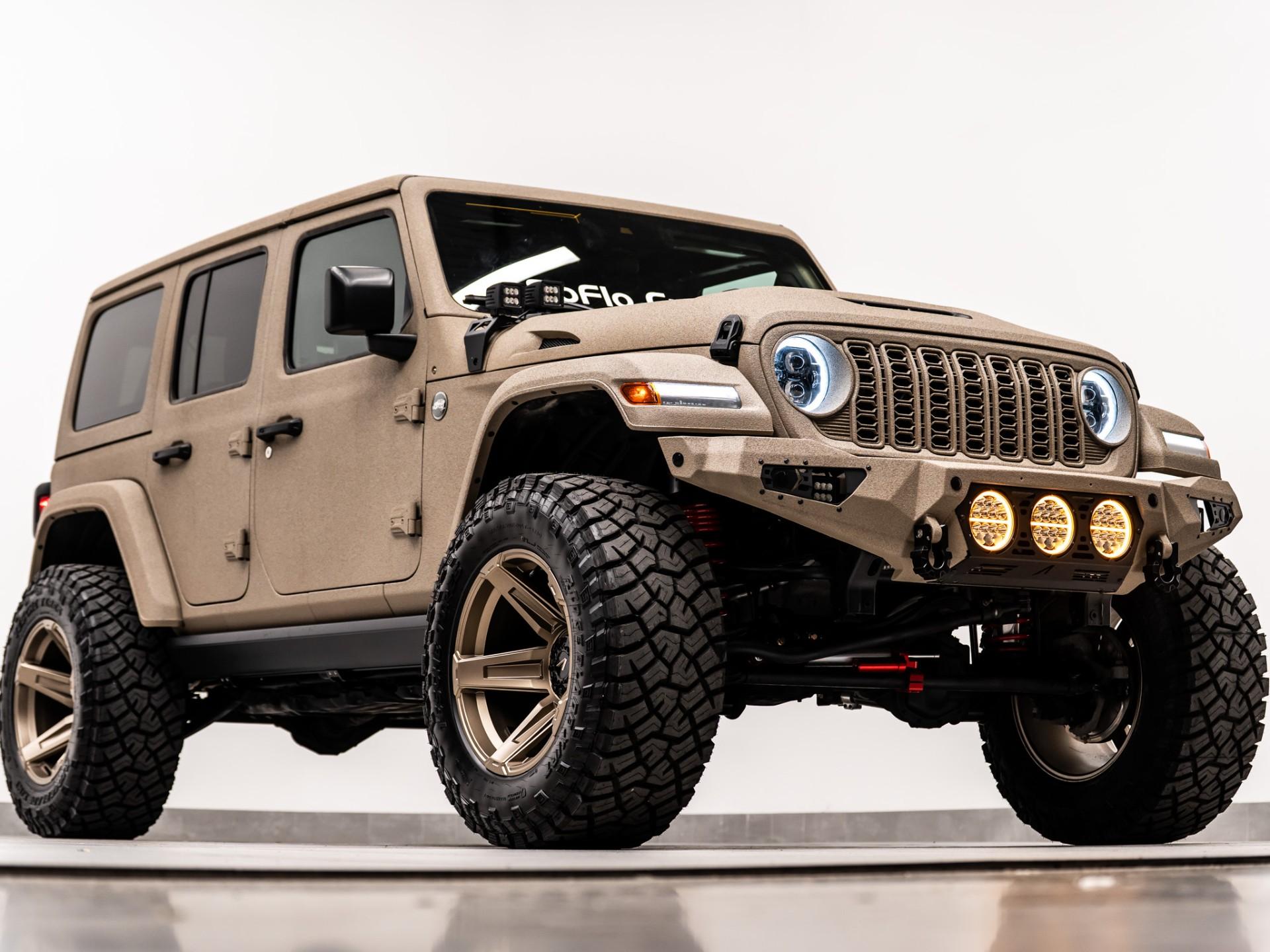 2024 JEEP WRANGLER 4XE in Tan, photo 45 of 60