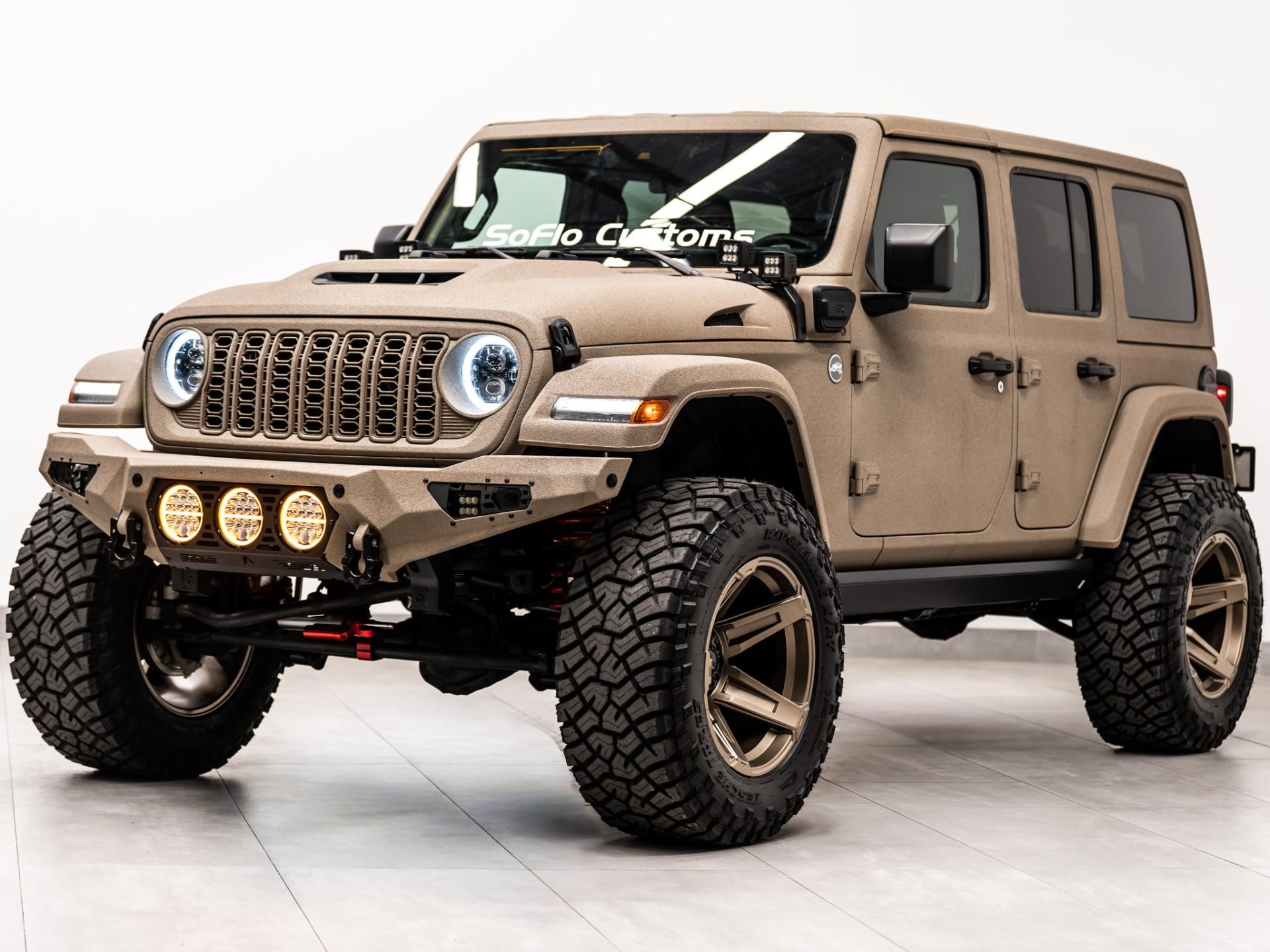 2024 JEEP WRANGLER 4XE in Tan, photo 12 of 60