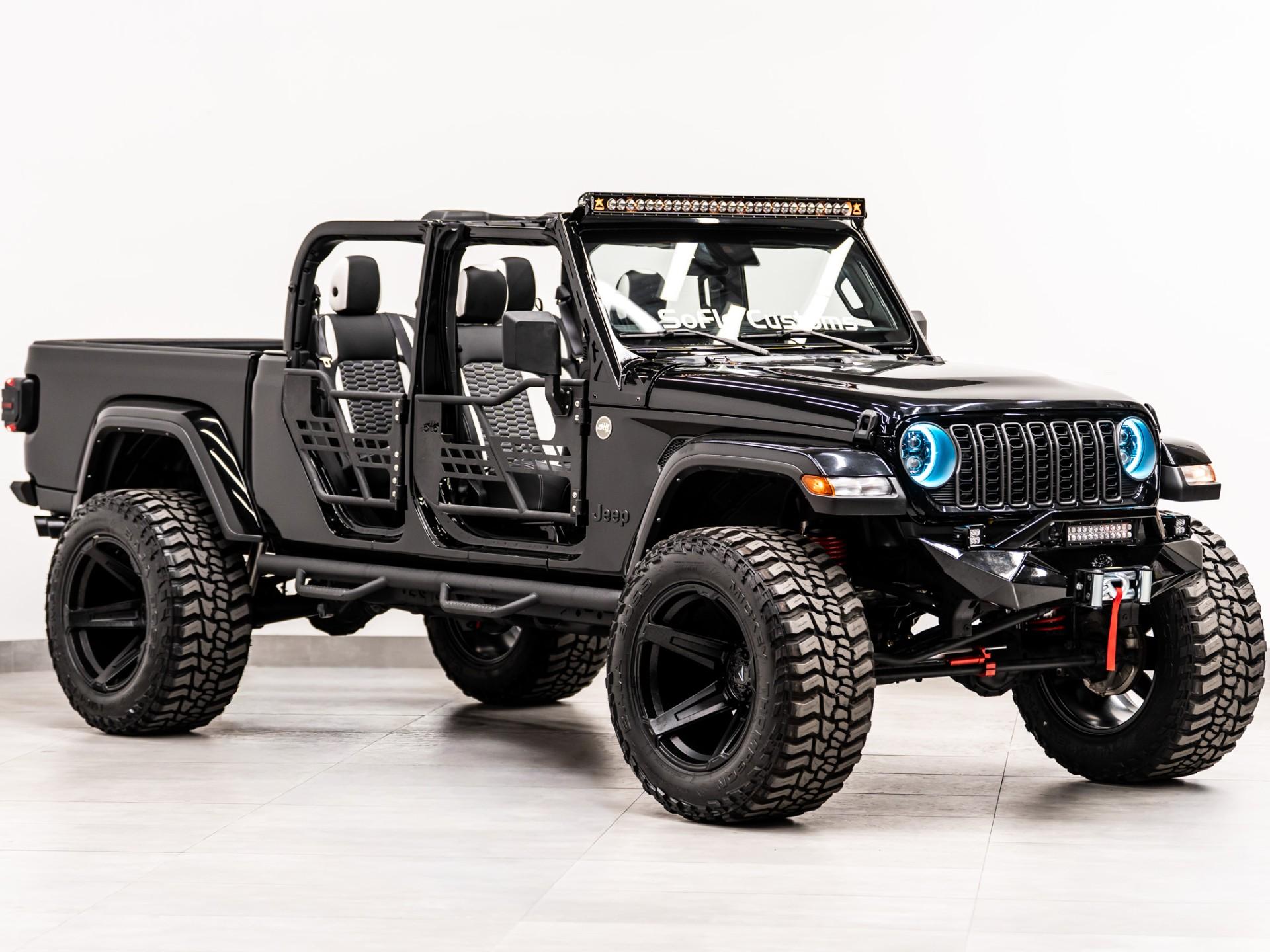 2024 JEEP GLADIATOR 4X4 in Black Clearcoat, photo 12 of 58