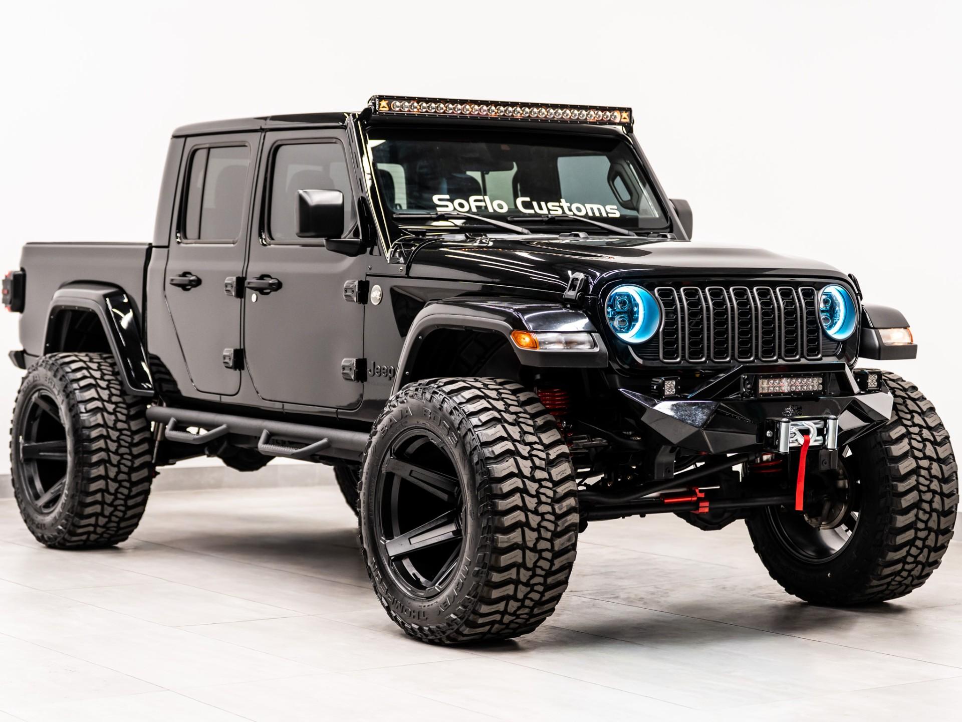 2024 JEEP GLADIATOR 4X4 in Black Clearcoat, photo 5 of 58