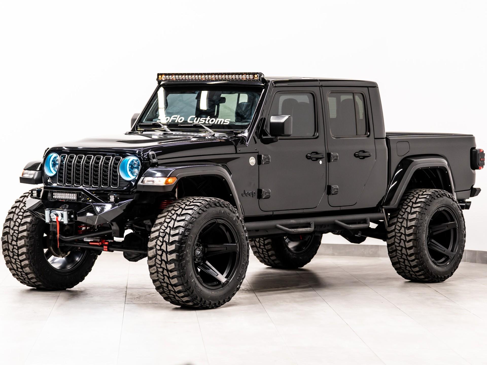 2024 JEEP GLADIATOR 4X4 in Black Clearcoat, photo 2 of 58
