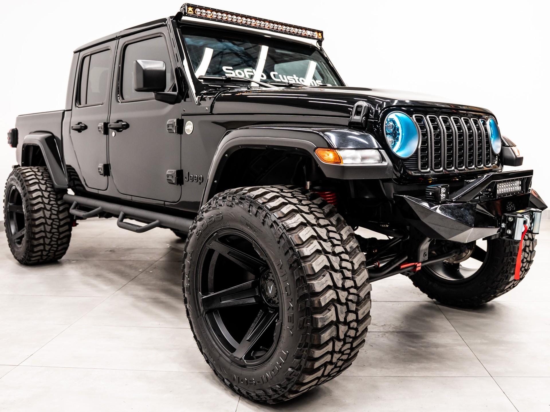 2024 JEEP GLADIATOR 4X4 in Black Clearcoat, photo 47 of 58
