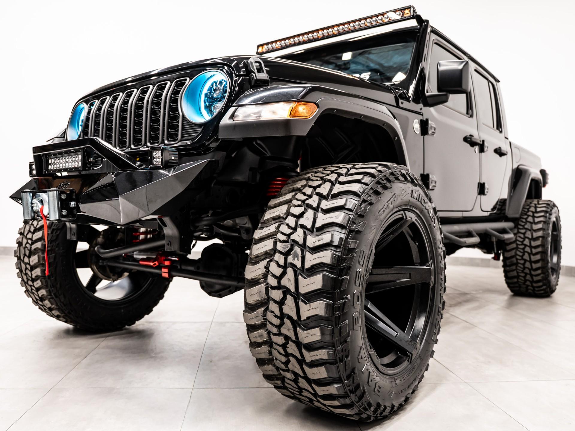 2024 JEEP GLADIATOR 4X4 in Black Clearcoat, photo 48 of 58